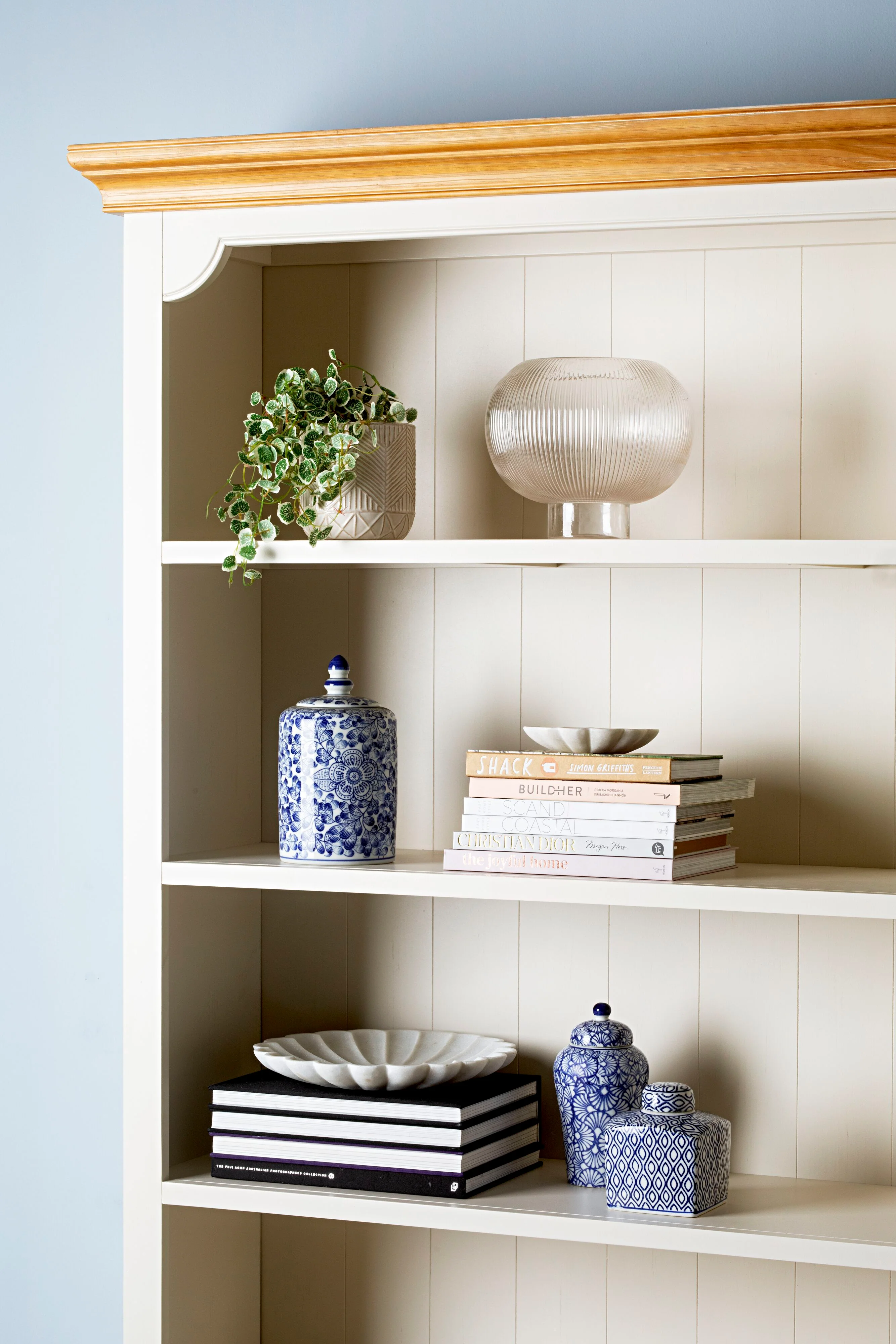 Clover Large Bookcase 203 x 127cm - Image 9