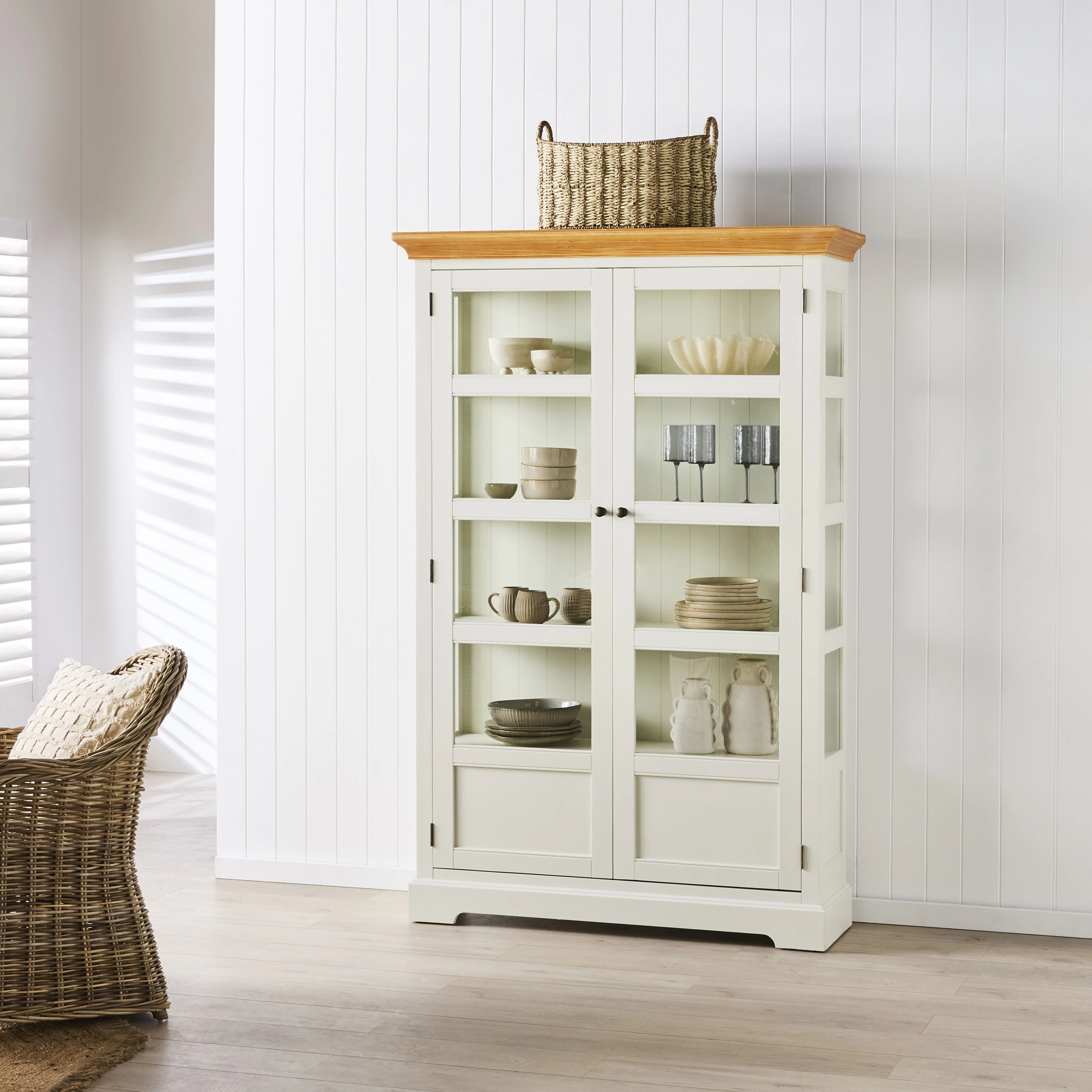 Clover Large 2 Door Display Cabinet 193 x 128 - Image 10