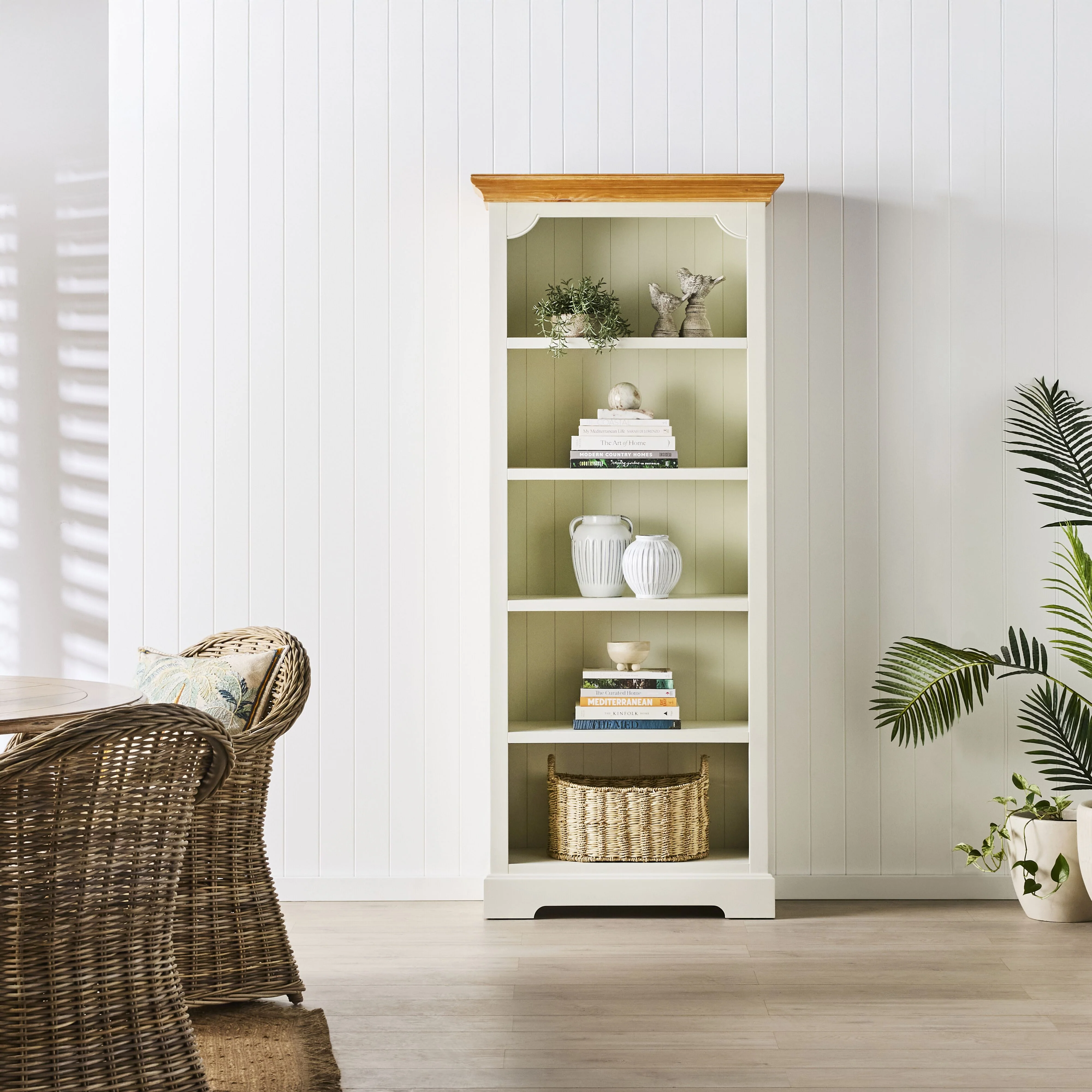 Clover Tall Bookcase 203 x 86cm - Image 7