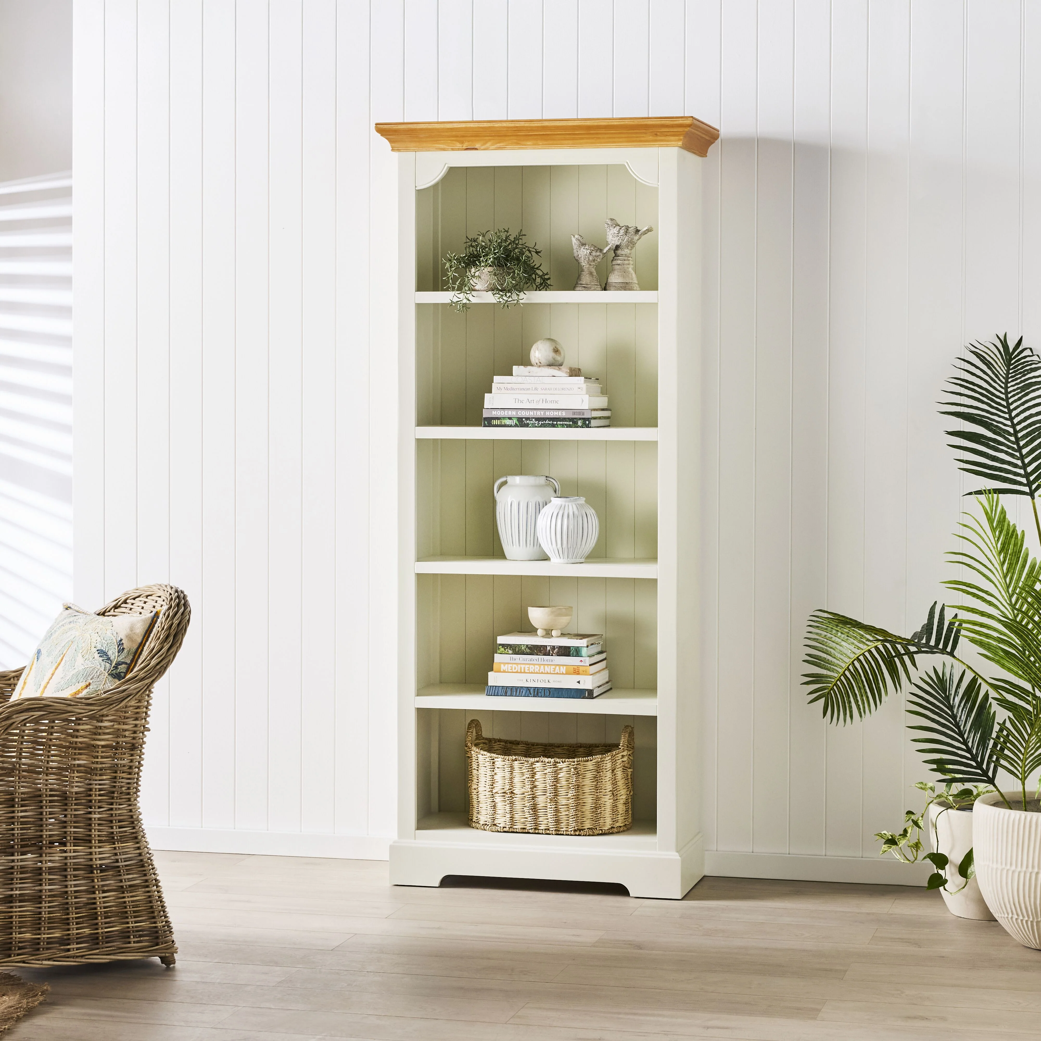 Clover Tall Bookcase 203 x 86cm - Image 8