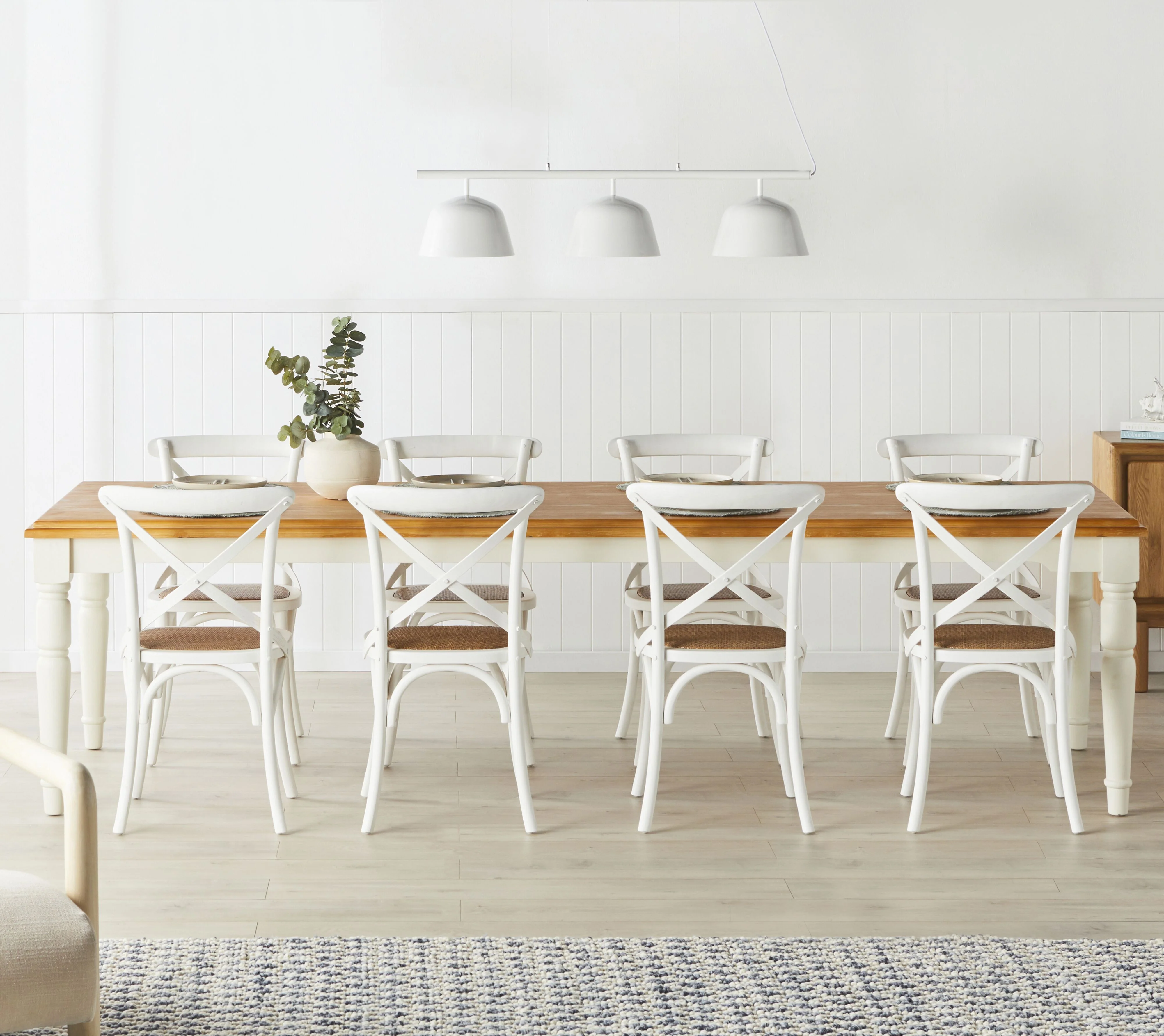 Clover Timber Dining Table 300cm - Image 4