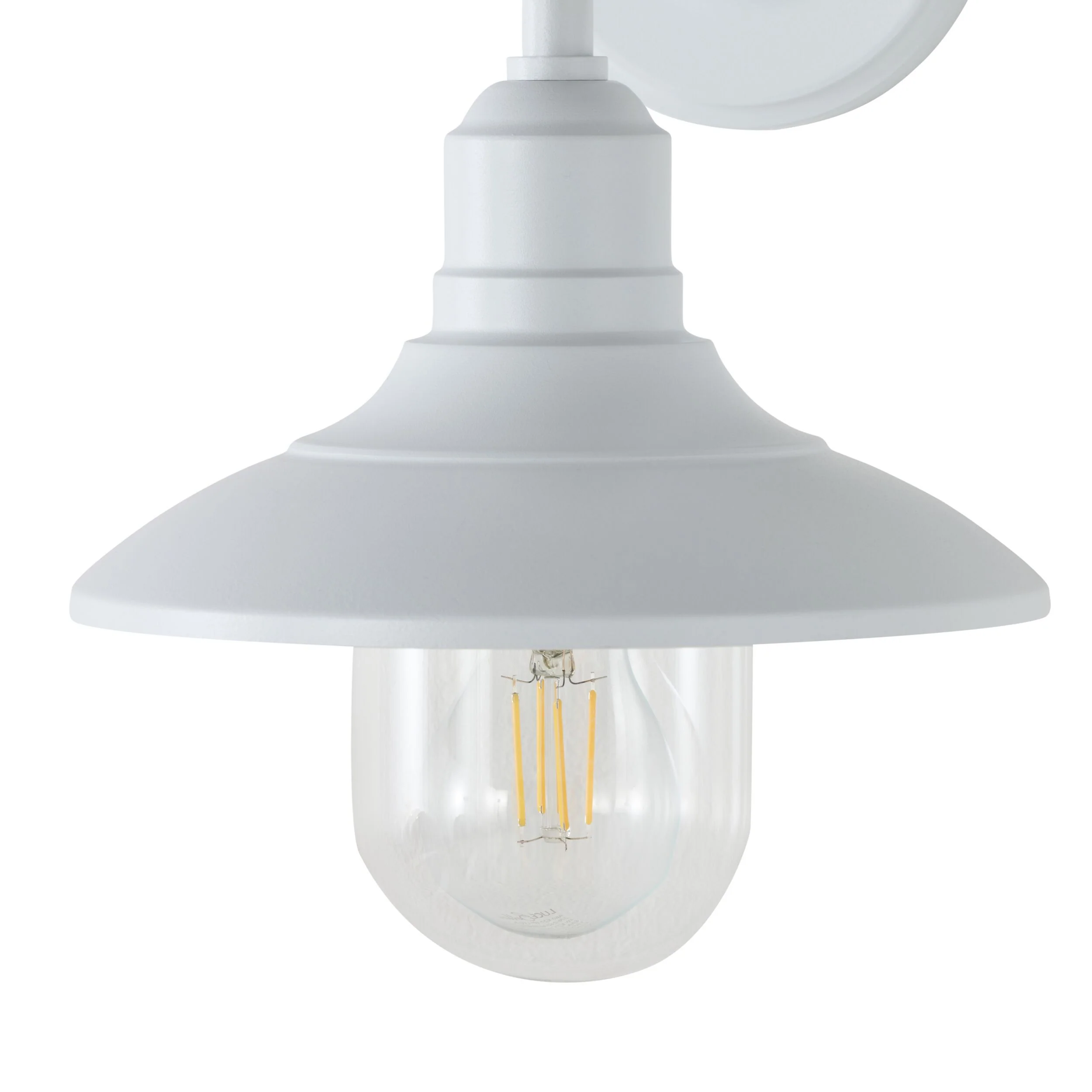 Cody 1 Light Exterior Wall Bracket White - Image 2