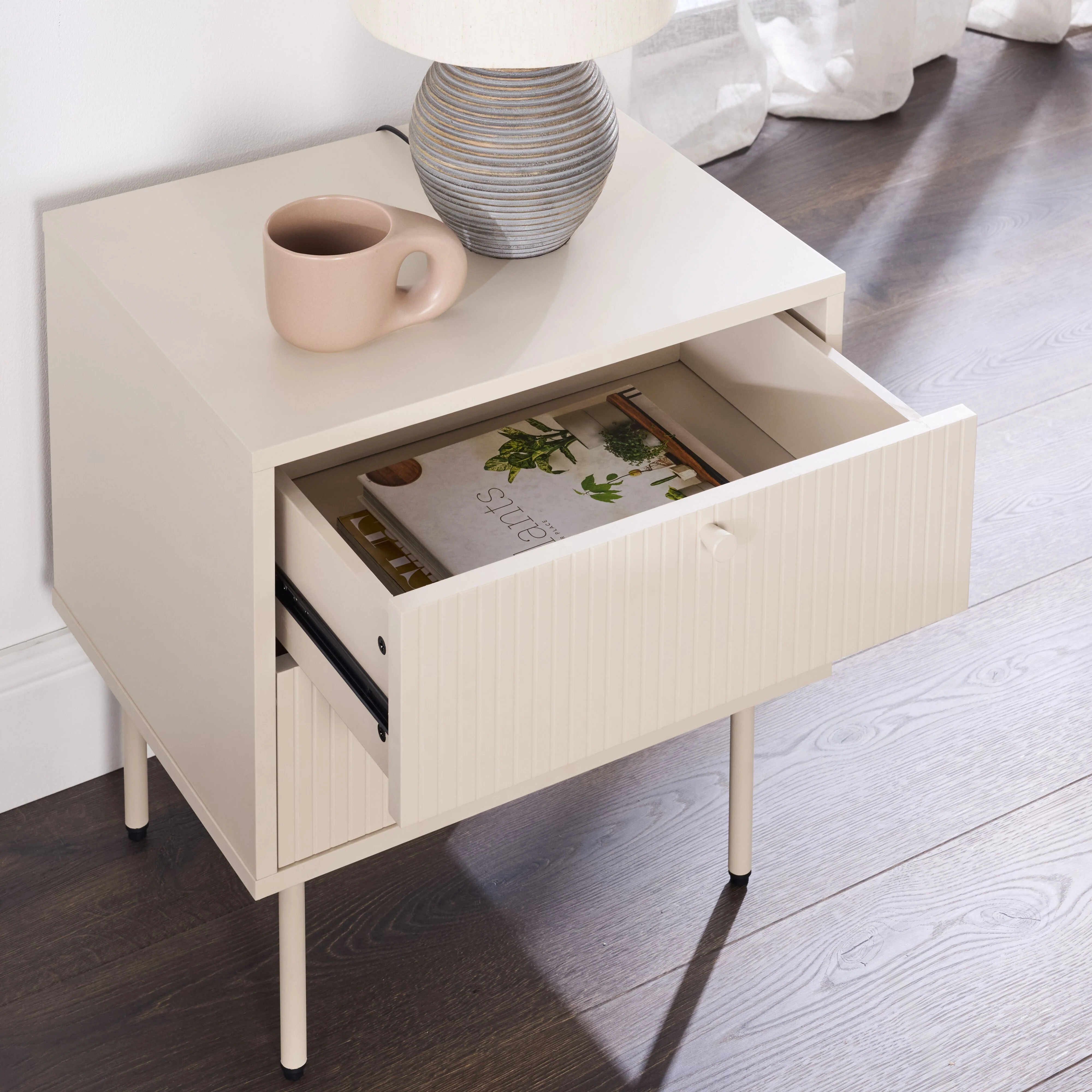 Colby 2 Drawer Bedside - Image 10