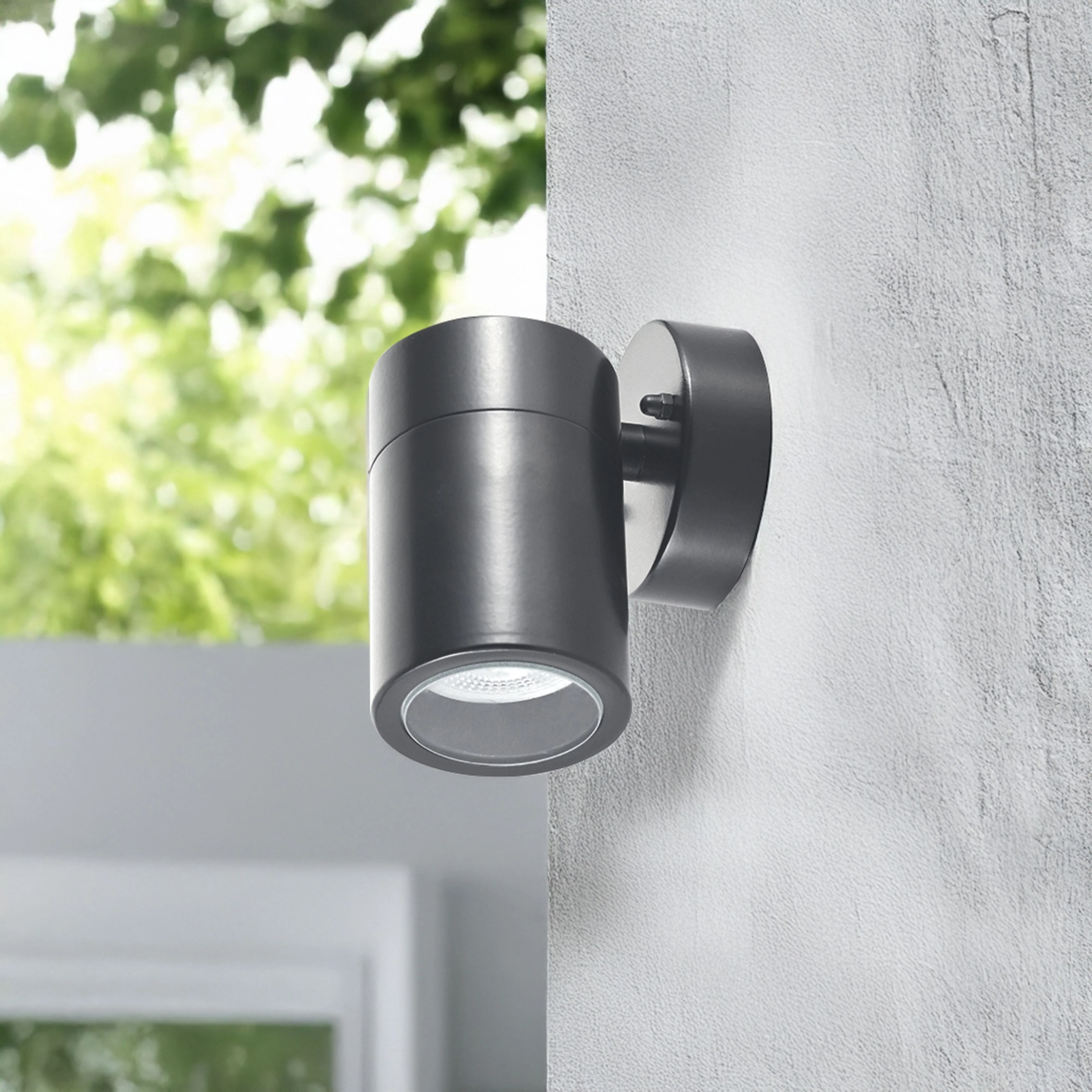 Collins 1 Light Exterior Wall Light Black - Image 3