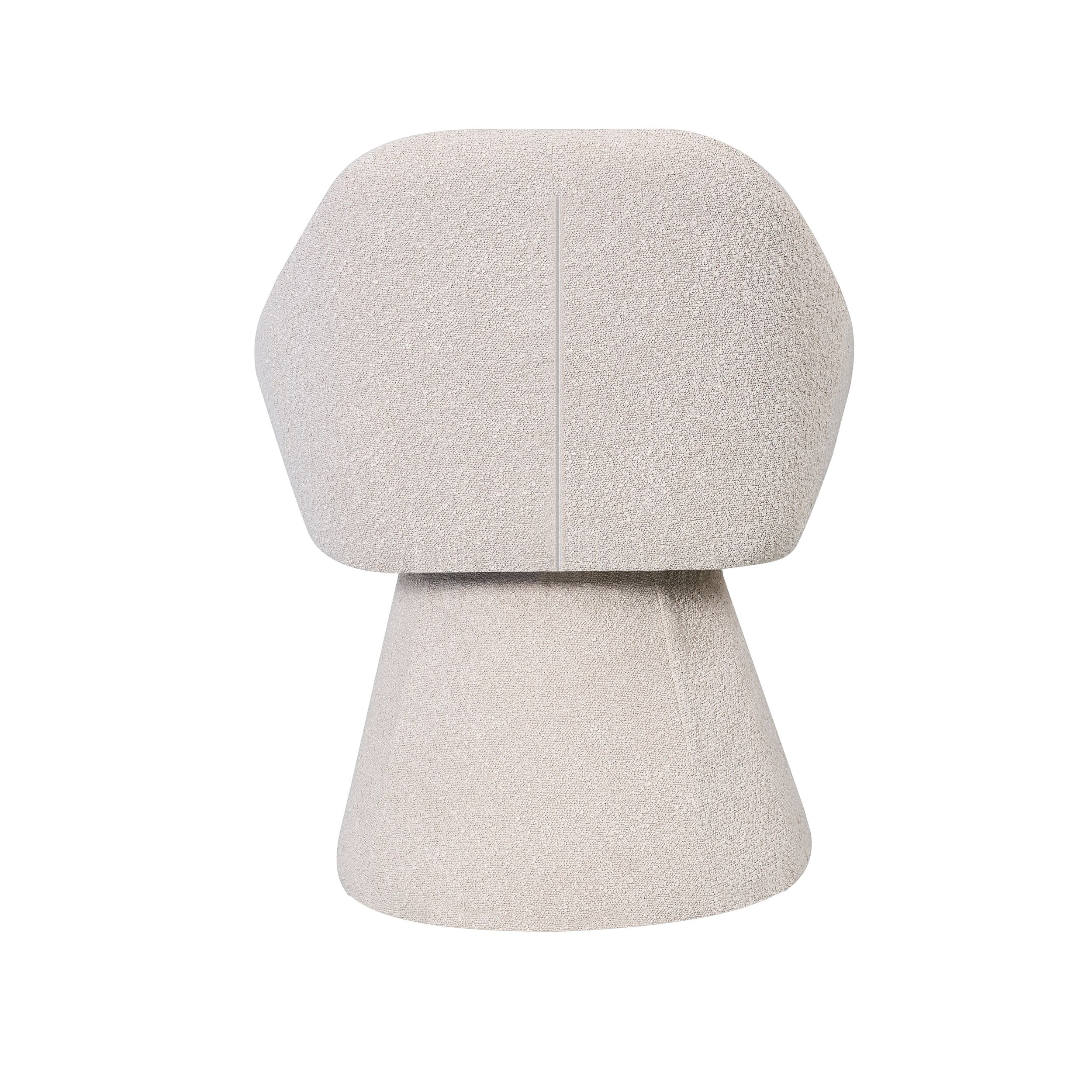 Comet Swivel Dining Armchair Sand - Image 4