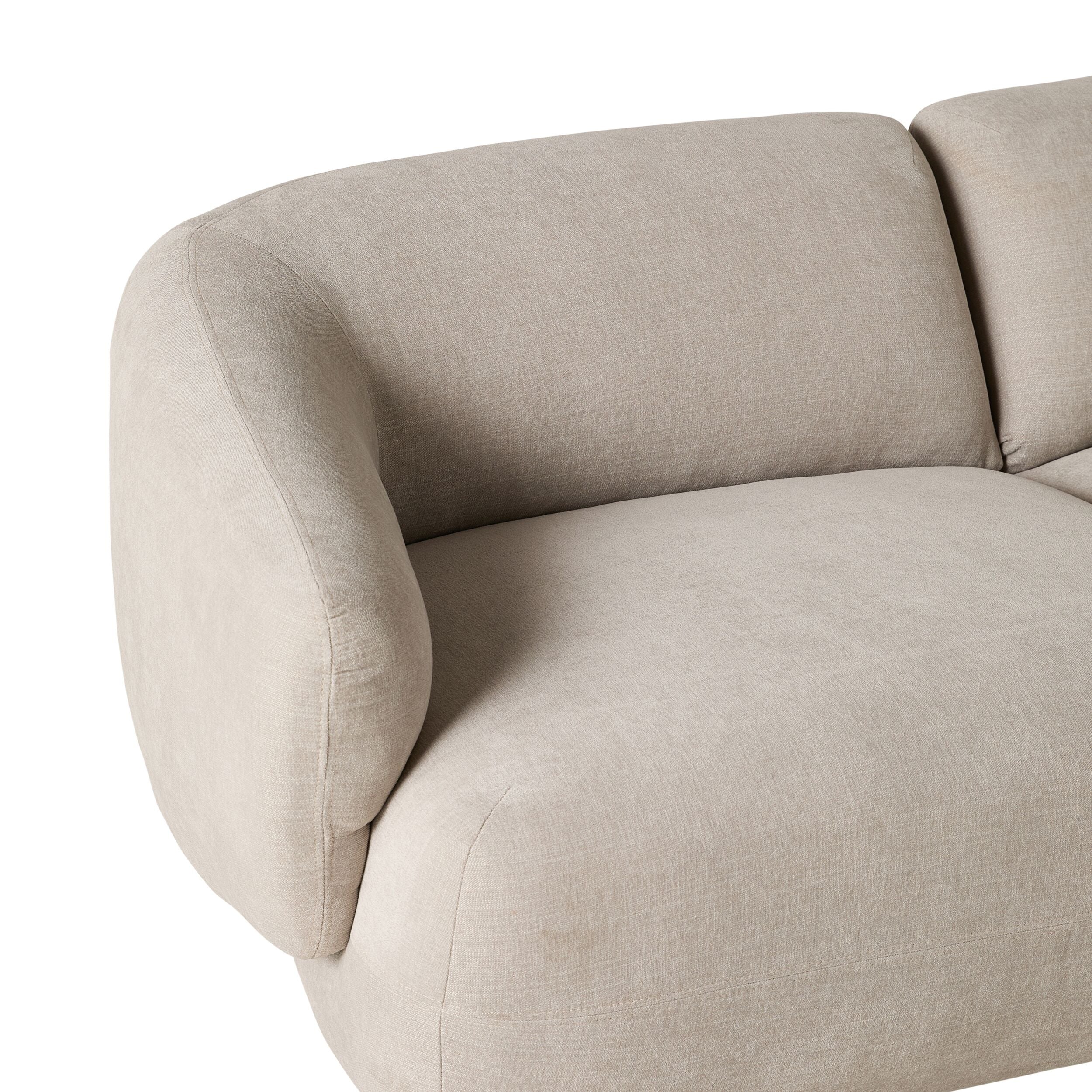 Como 2 Seater Sofa Pearl - Image 5