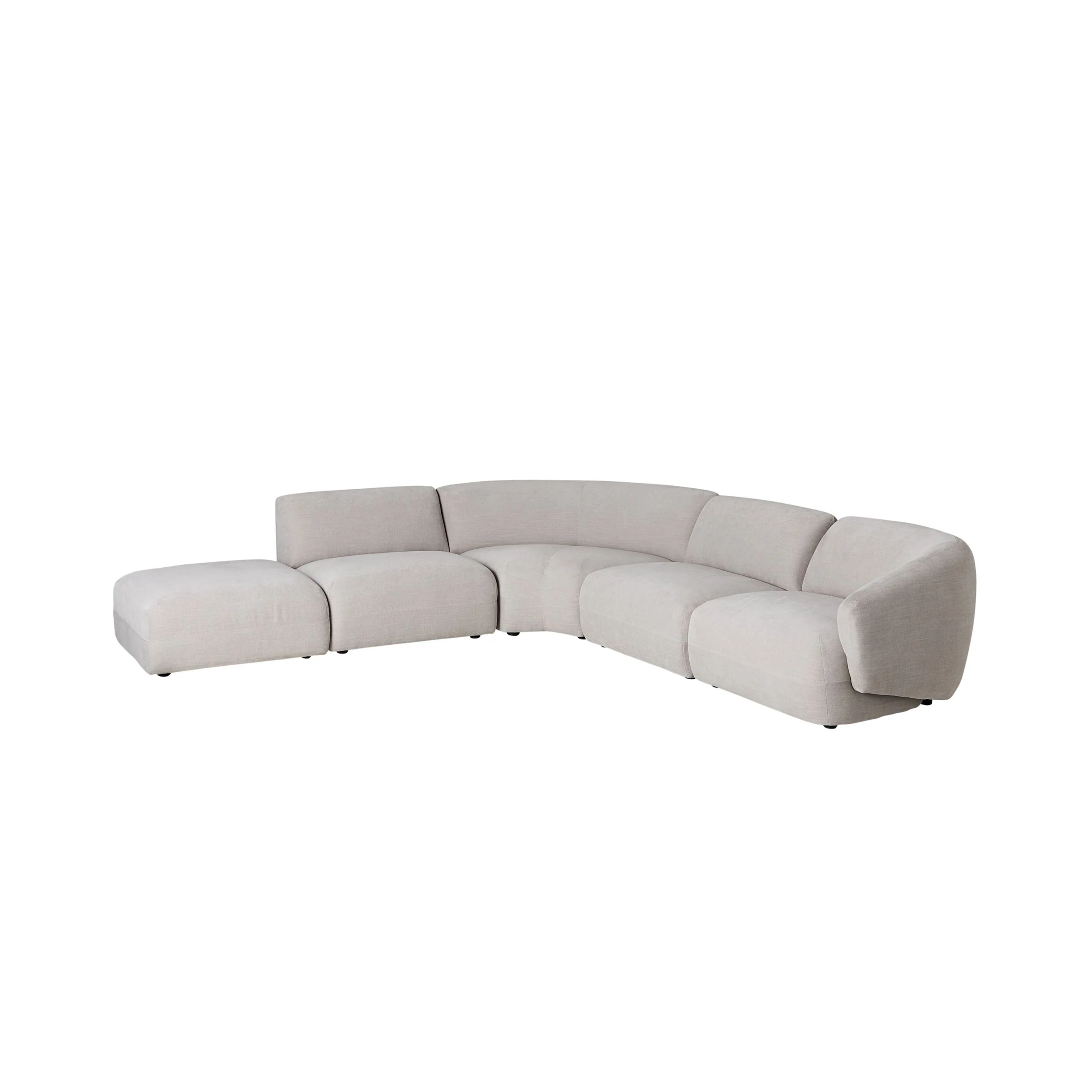 Como Modular 5 Piece Sofa Pearl - Image 2