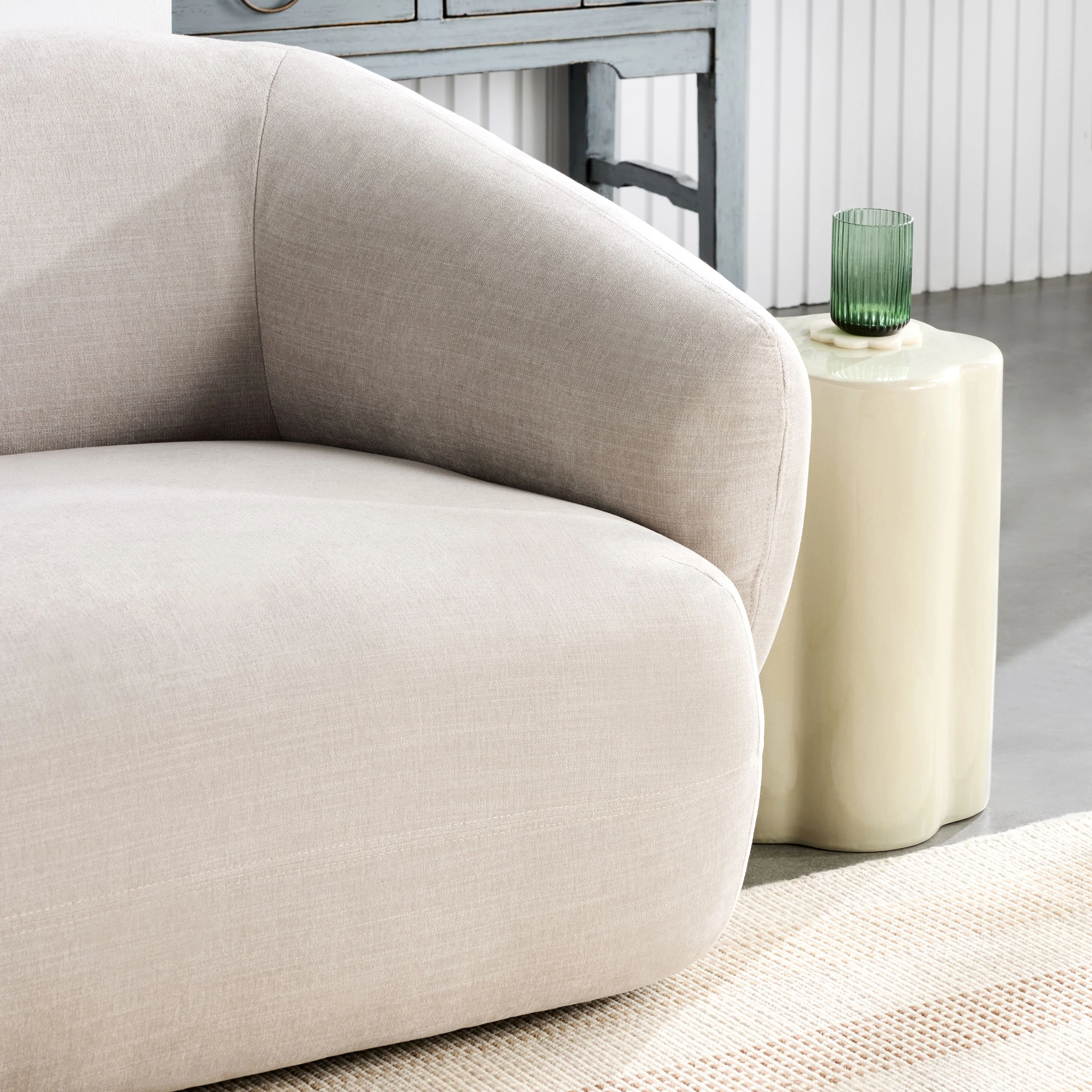 Como Modular 5 Piece Sofa Pearl - Image 8