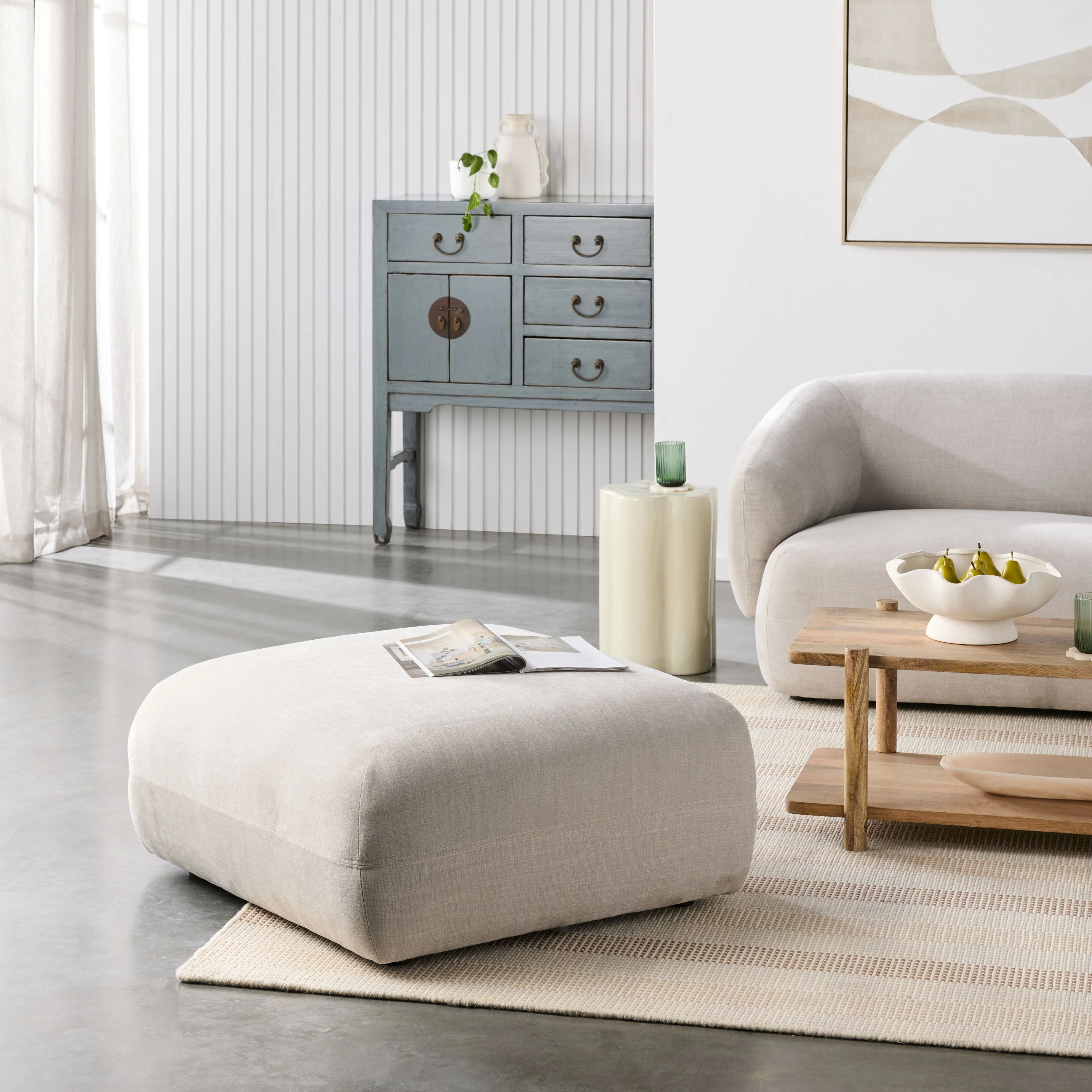 Como Ottoman Pearl - Image 5