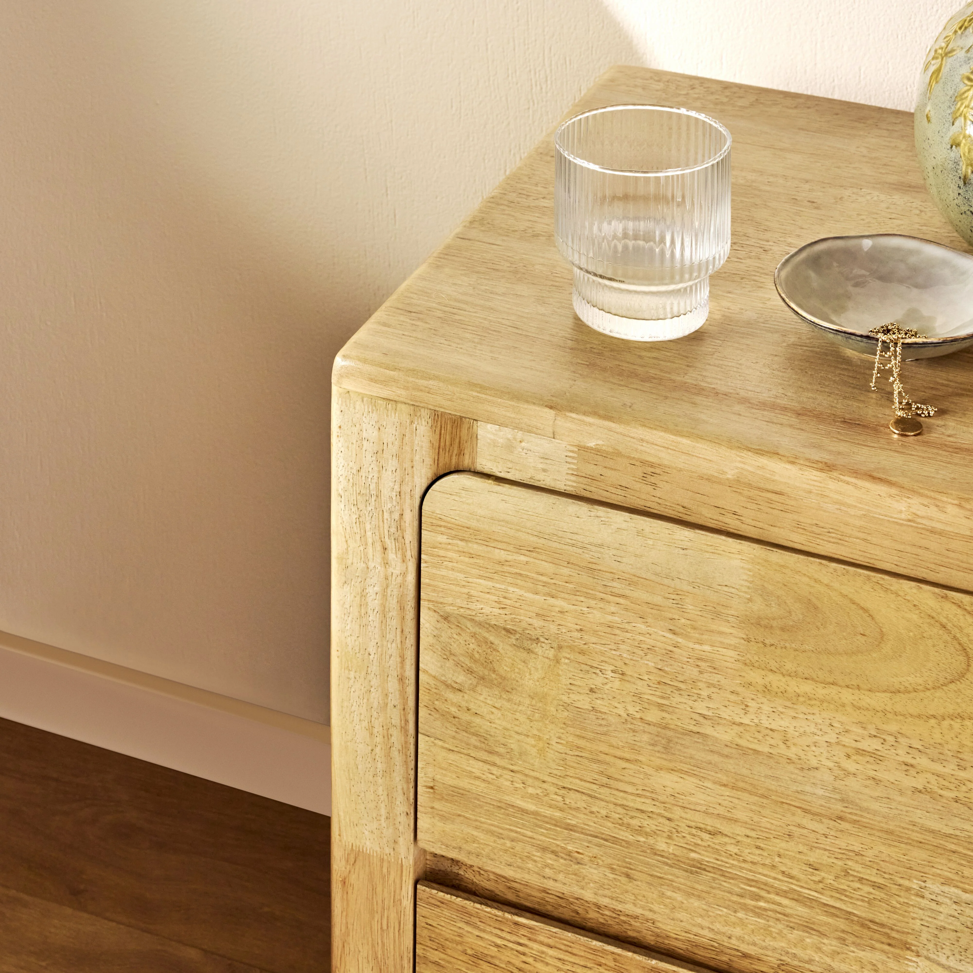 Curve 2 Drawer Bedside - Image 11