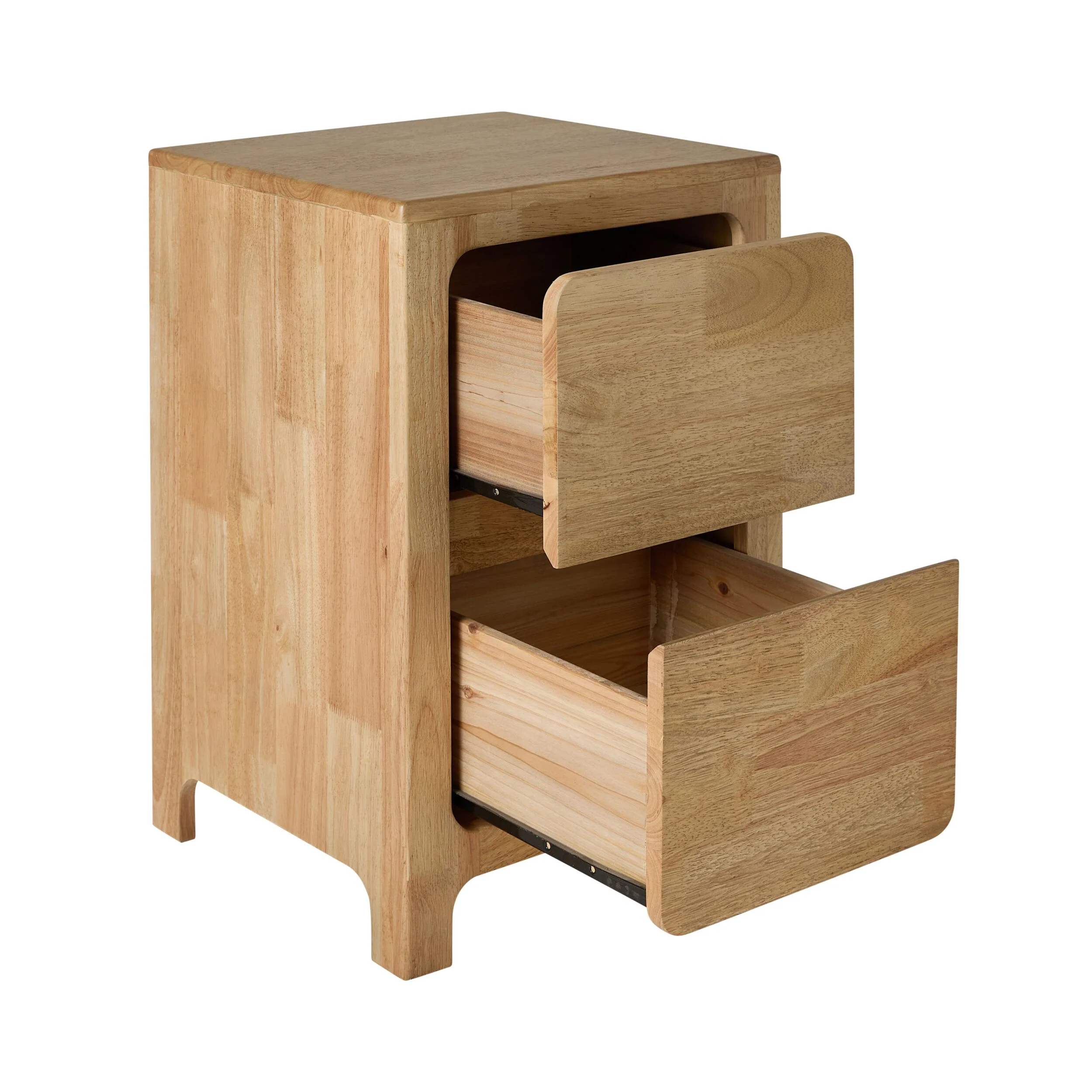 Curve 2 Drawer Bedside - Image 3