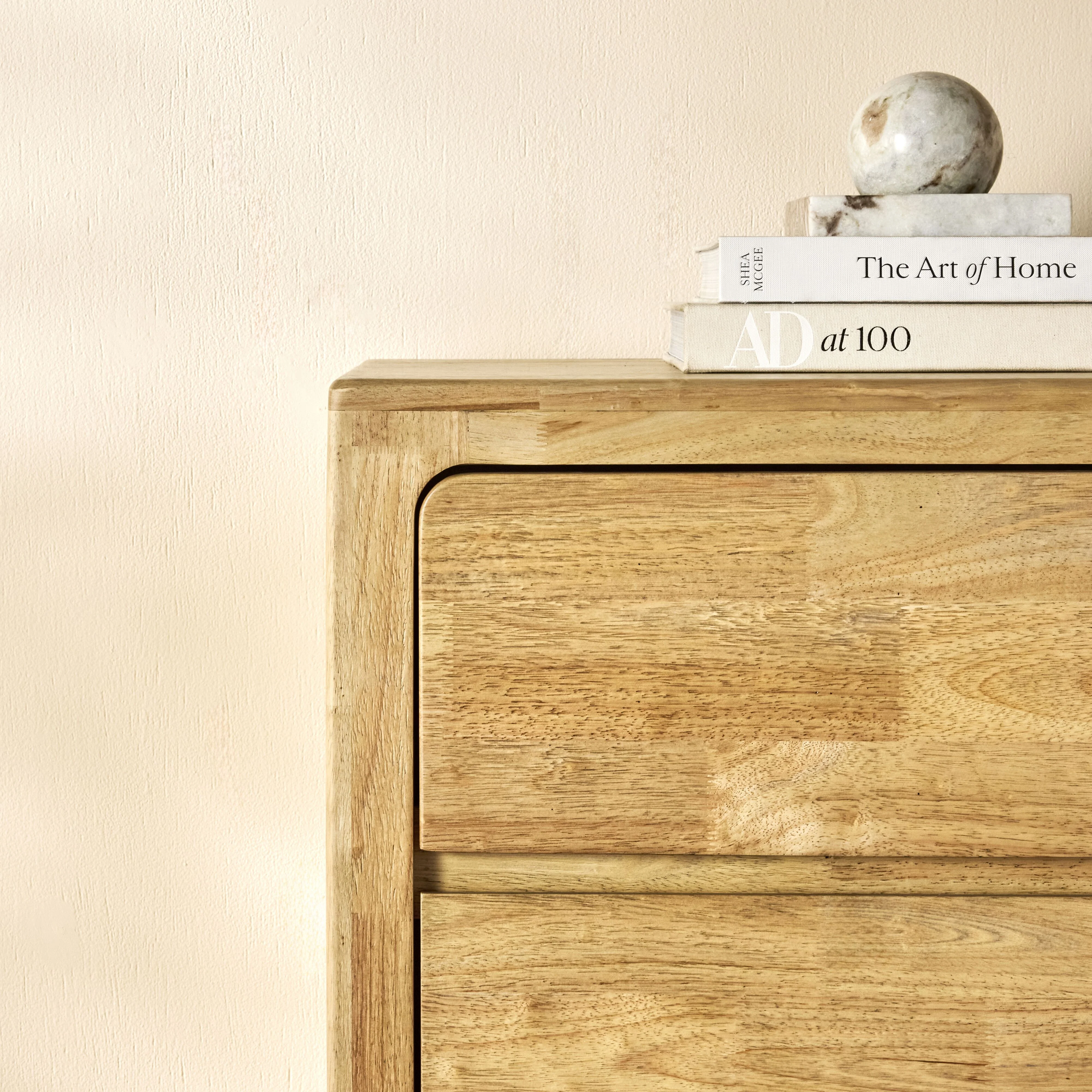 Curve 4 Drawer Tall Boy - Image 10