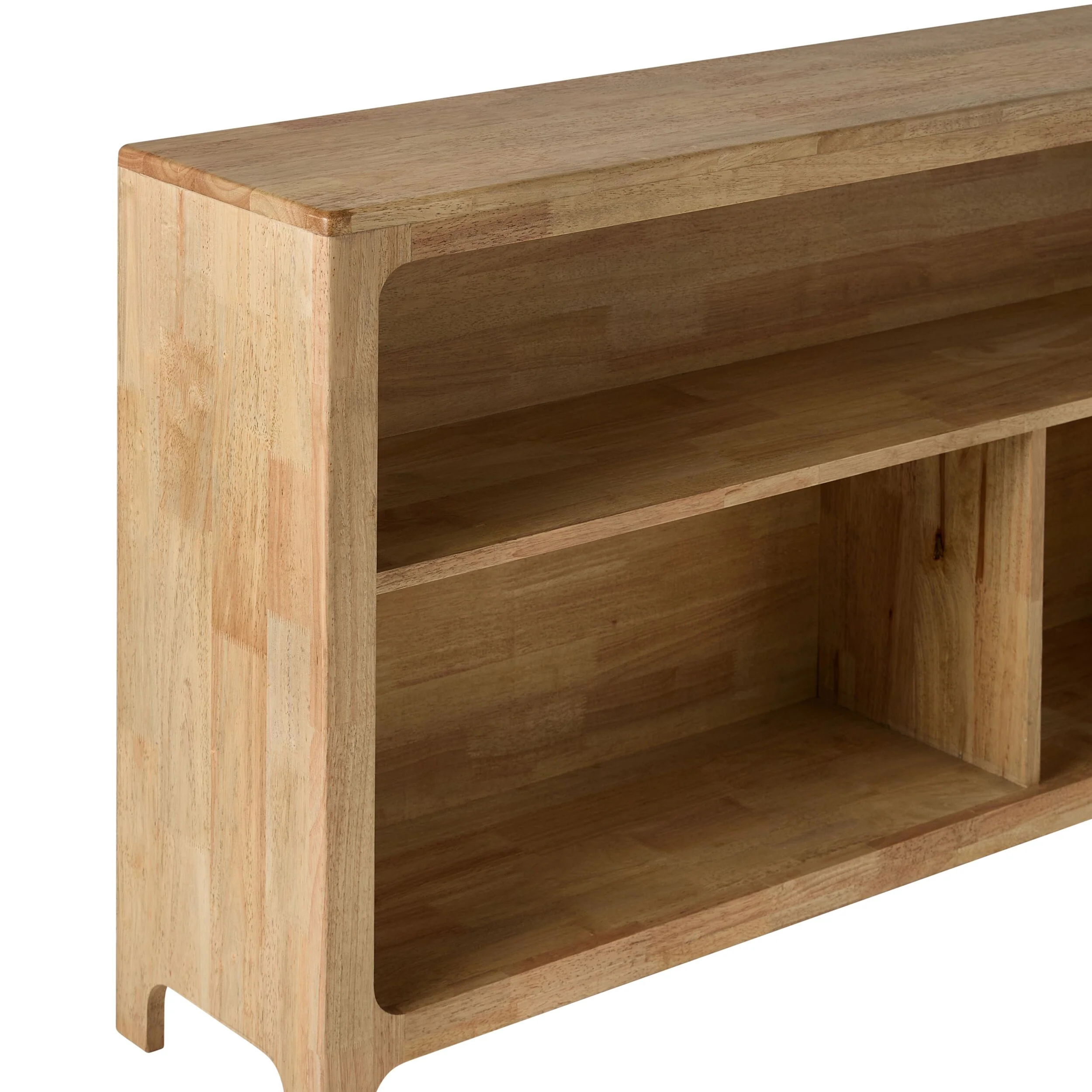 Curve Bookcase 160 x 75cm - Image 5