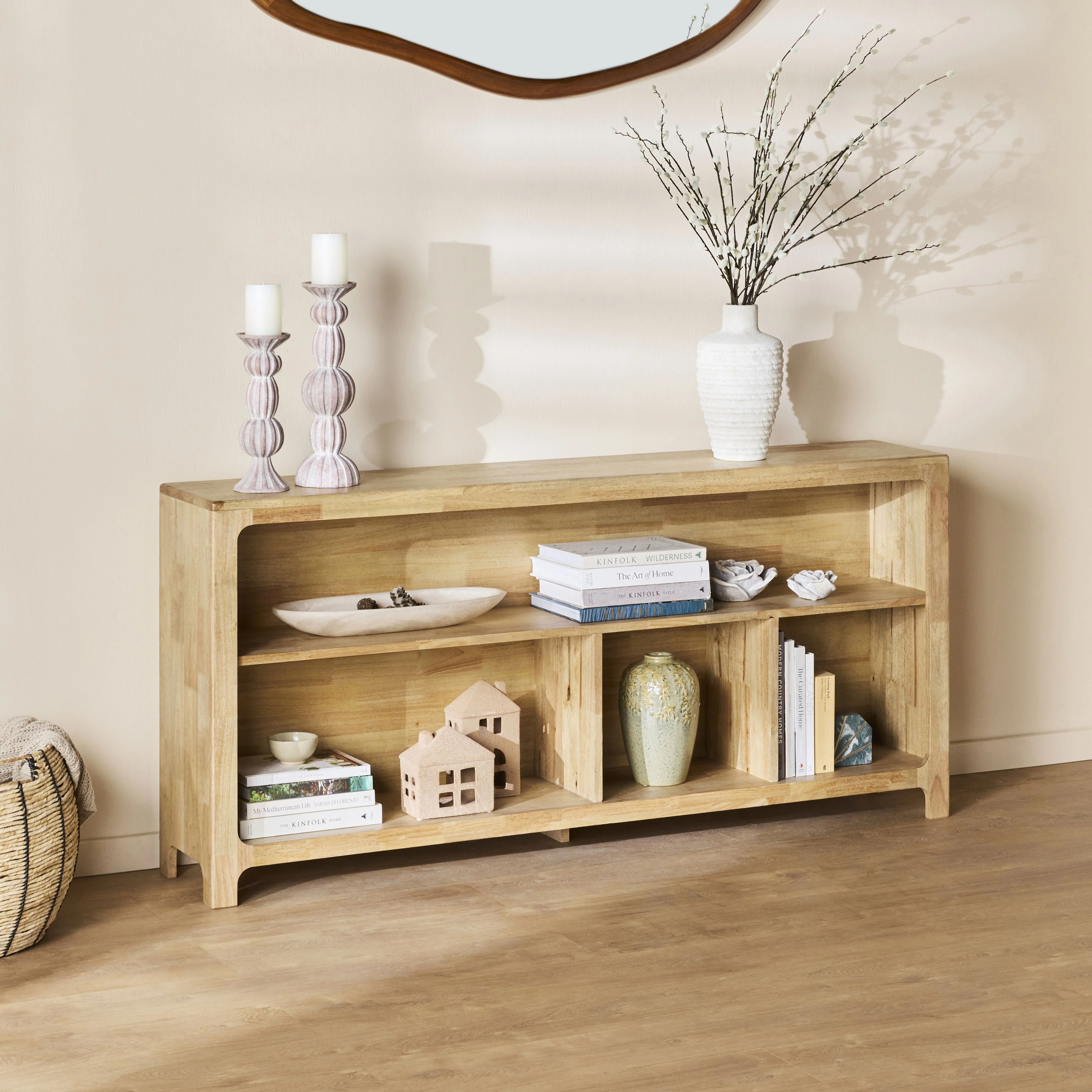 Curve Bookcase 160 x 75cm - Image 8