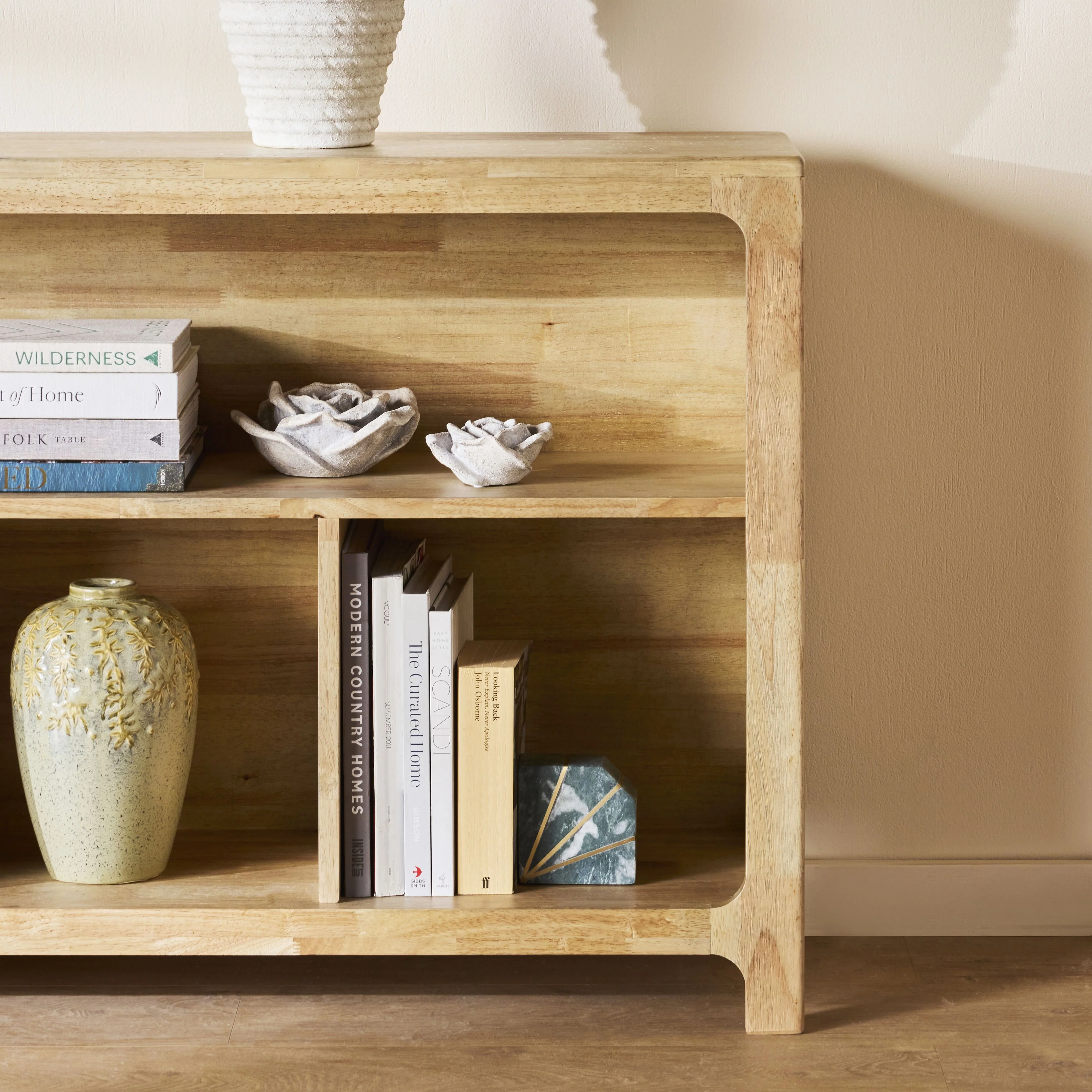 Curve Bookcase 160 x 75cm - Image 9