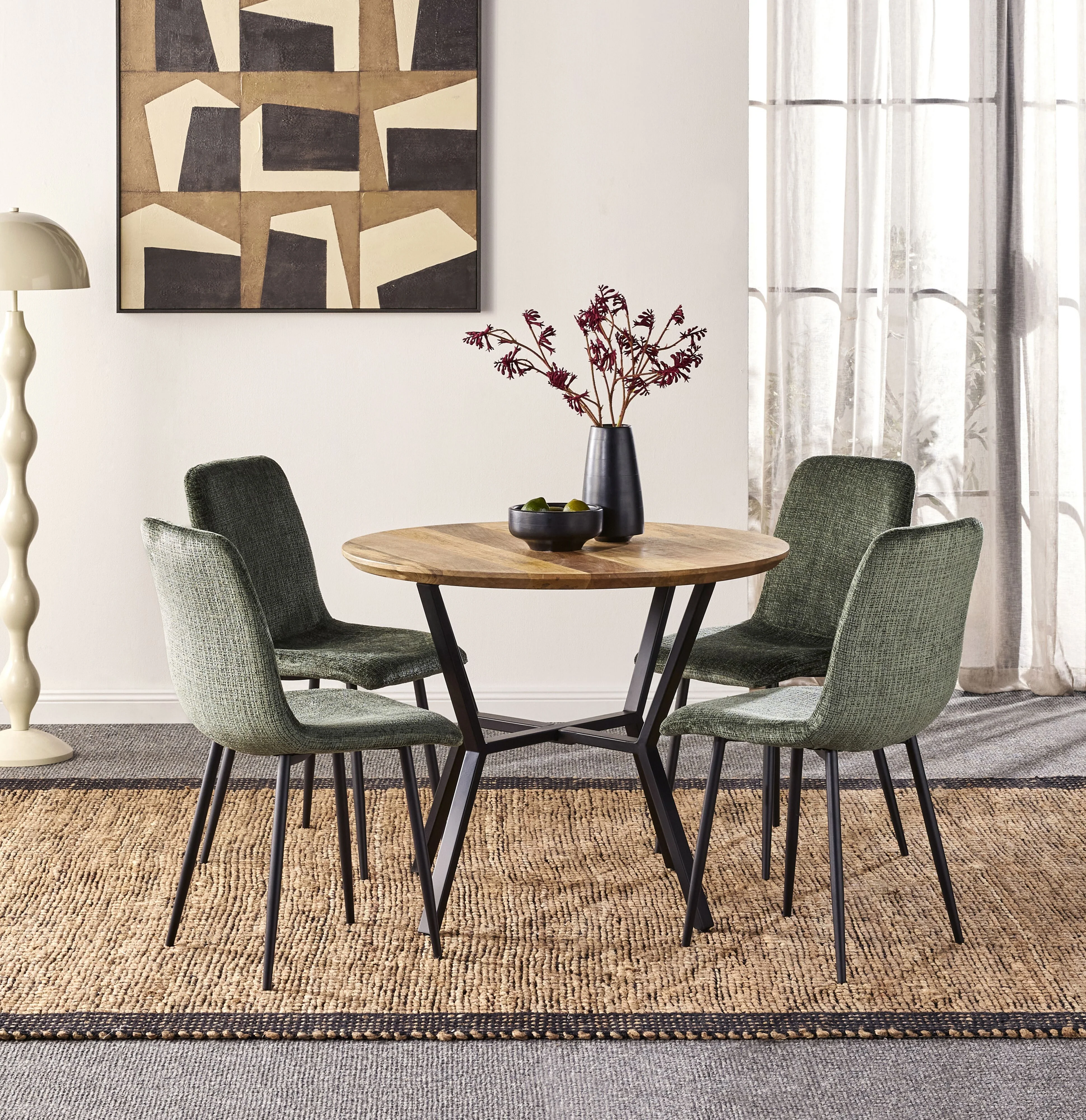 Darby Dining Chair Moss - Image 7