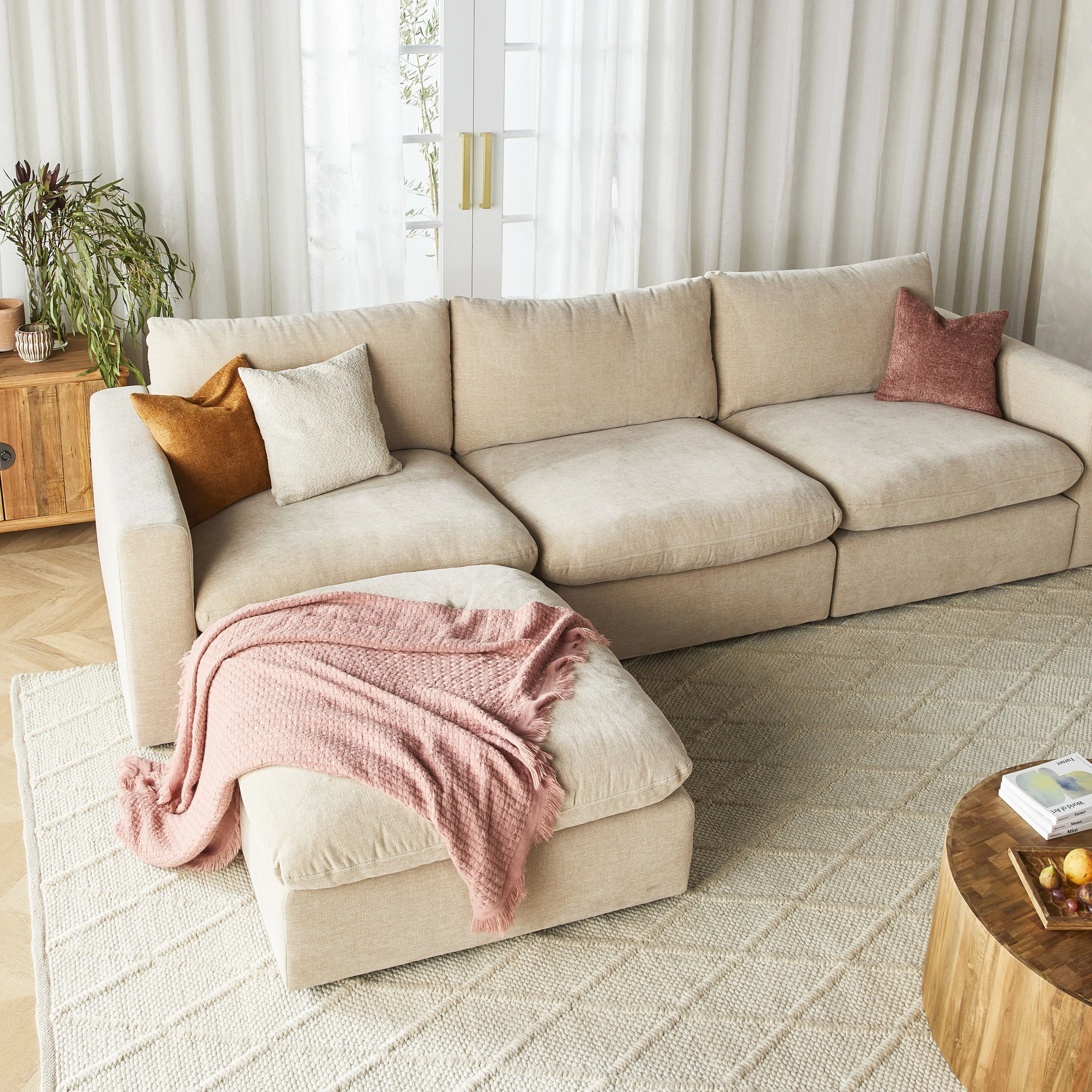 Darcie 2 Seater Sofa Serenity Tortilla - Image 11
