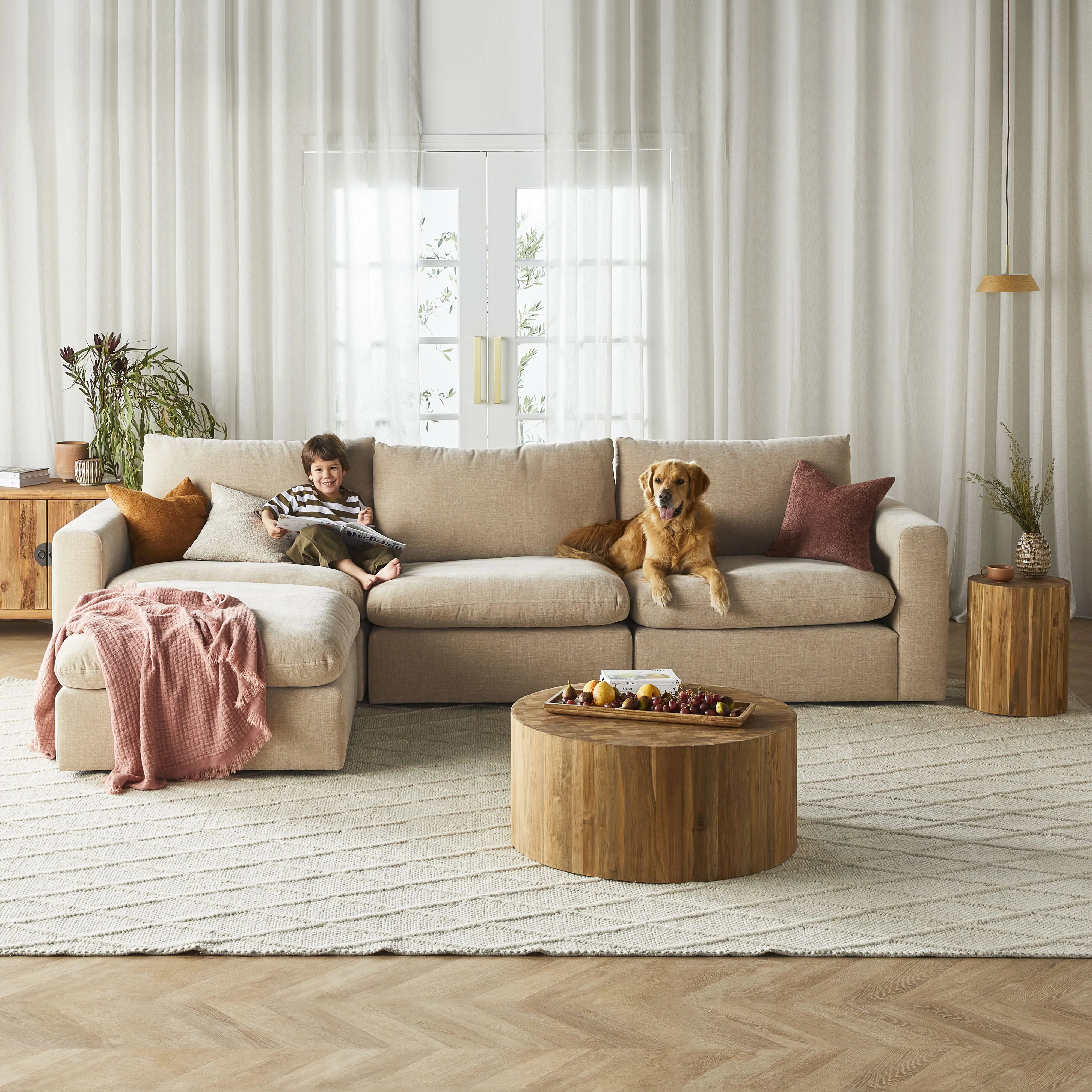 Darcie 2 Seater Sofa Serenity Tortilla - Image 12