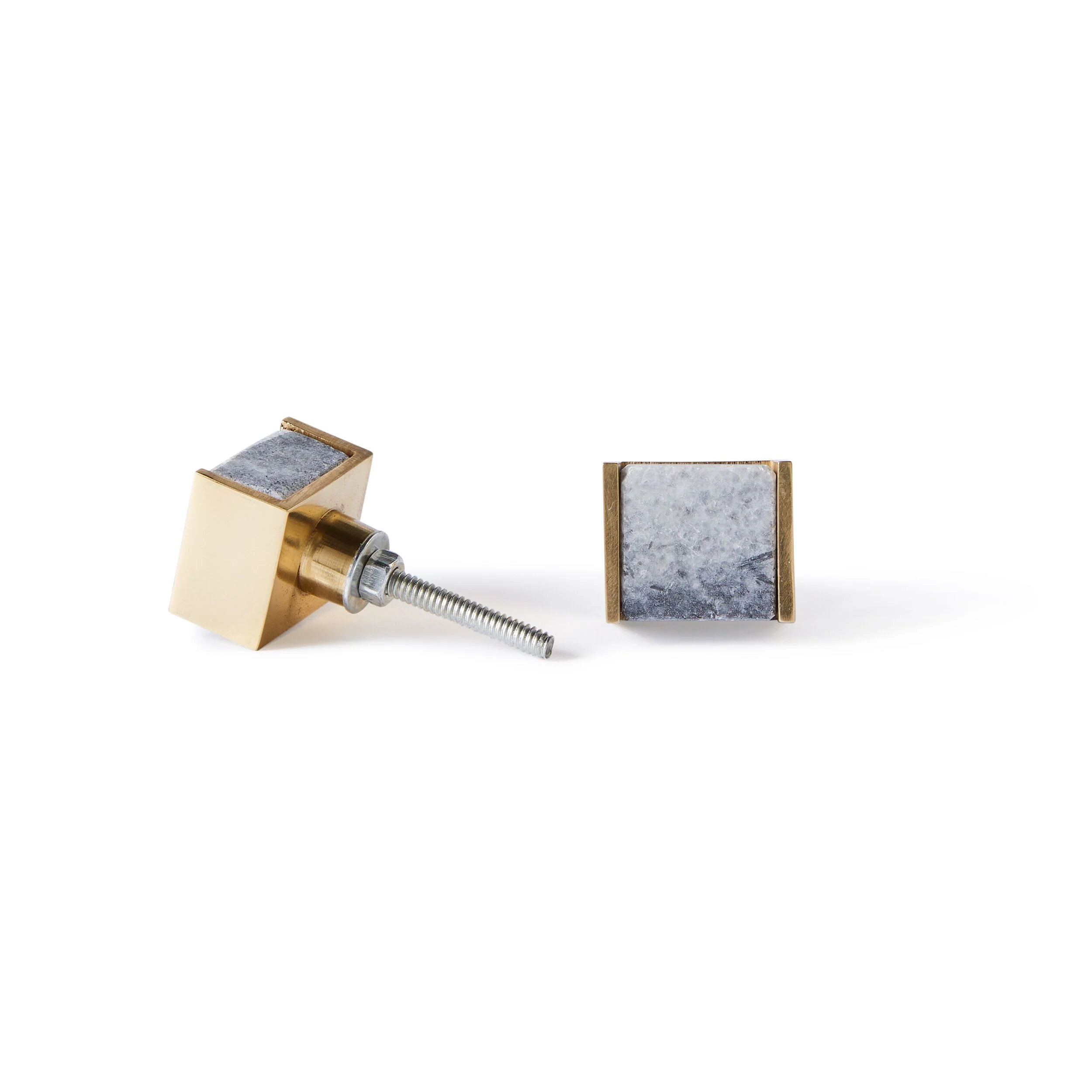 Dax Storm Cube Knob with Trim 2.9cm - Image 3