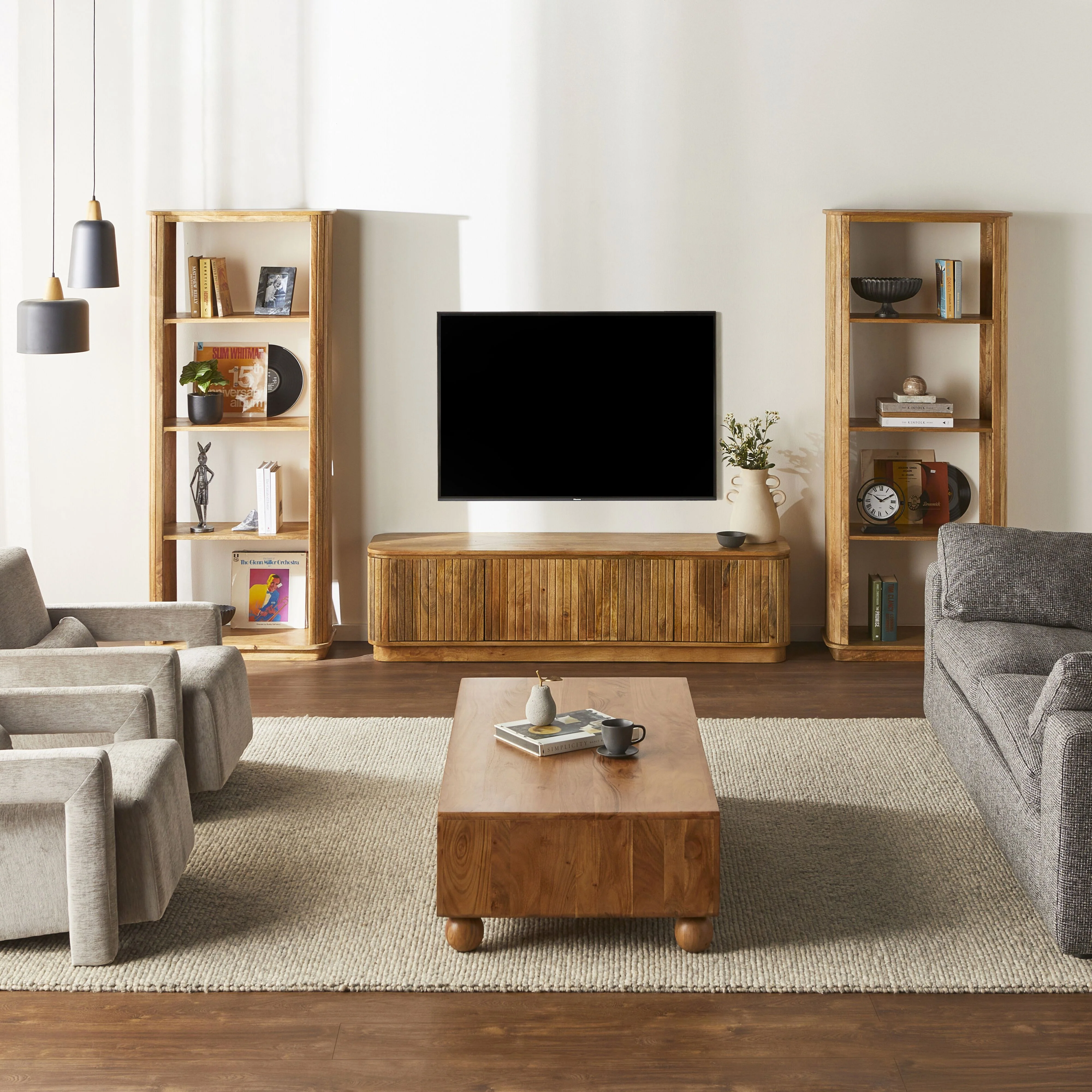 Deke Rectangle Coffee Table 140 x 36 x 70cm - Image 14