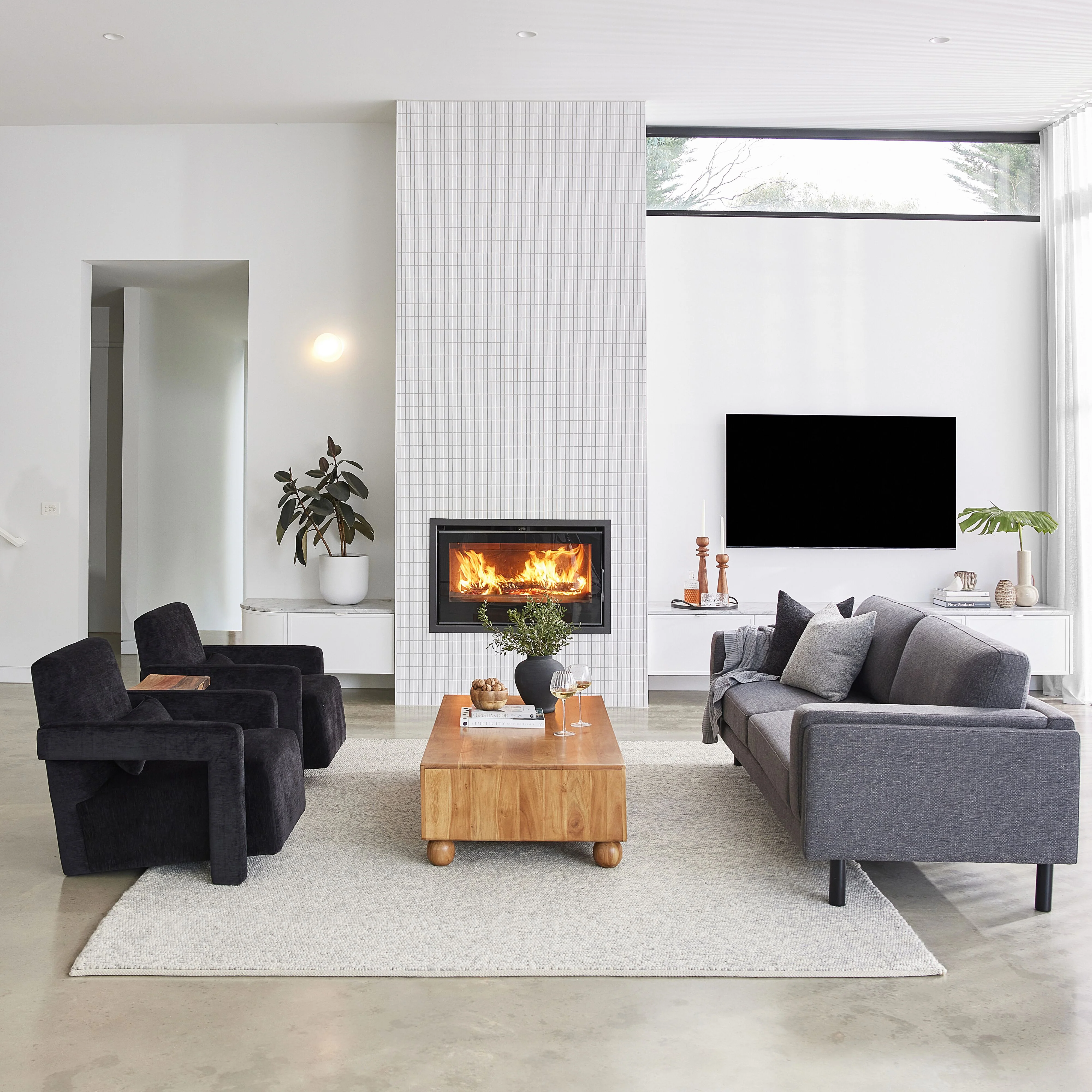 Deke Rectangle Coffee Table 140 x 36 x 70cm - Image 8