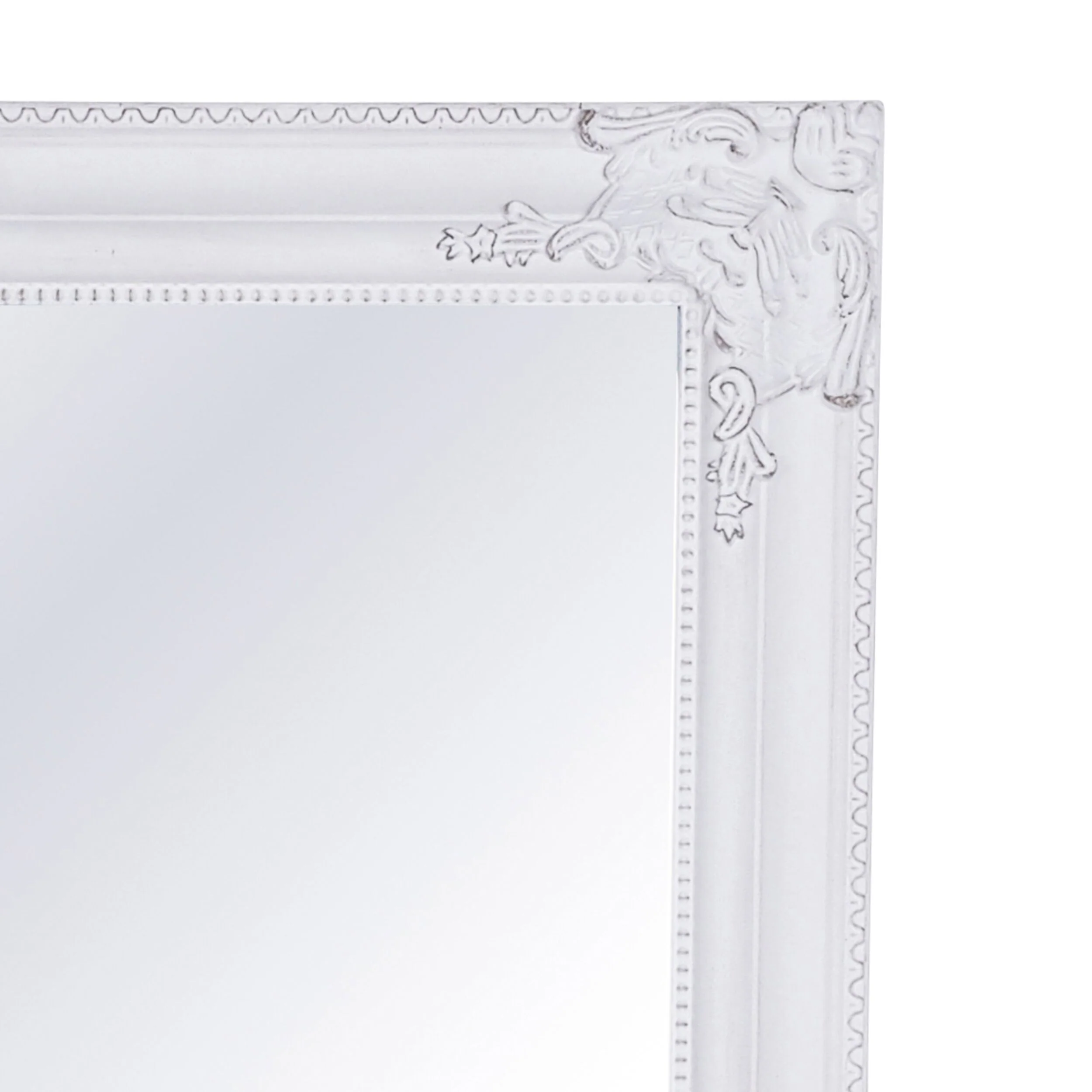 Delia Mirror Antique White 60x50cm - Image 2