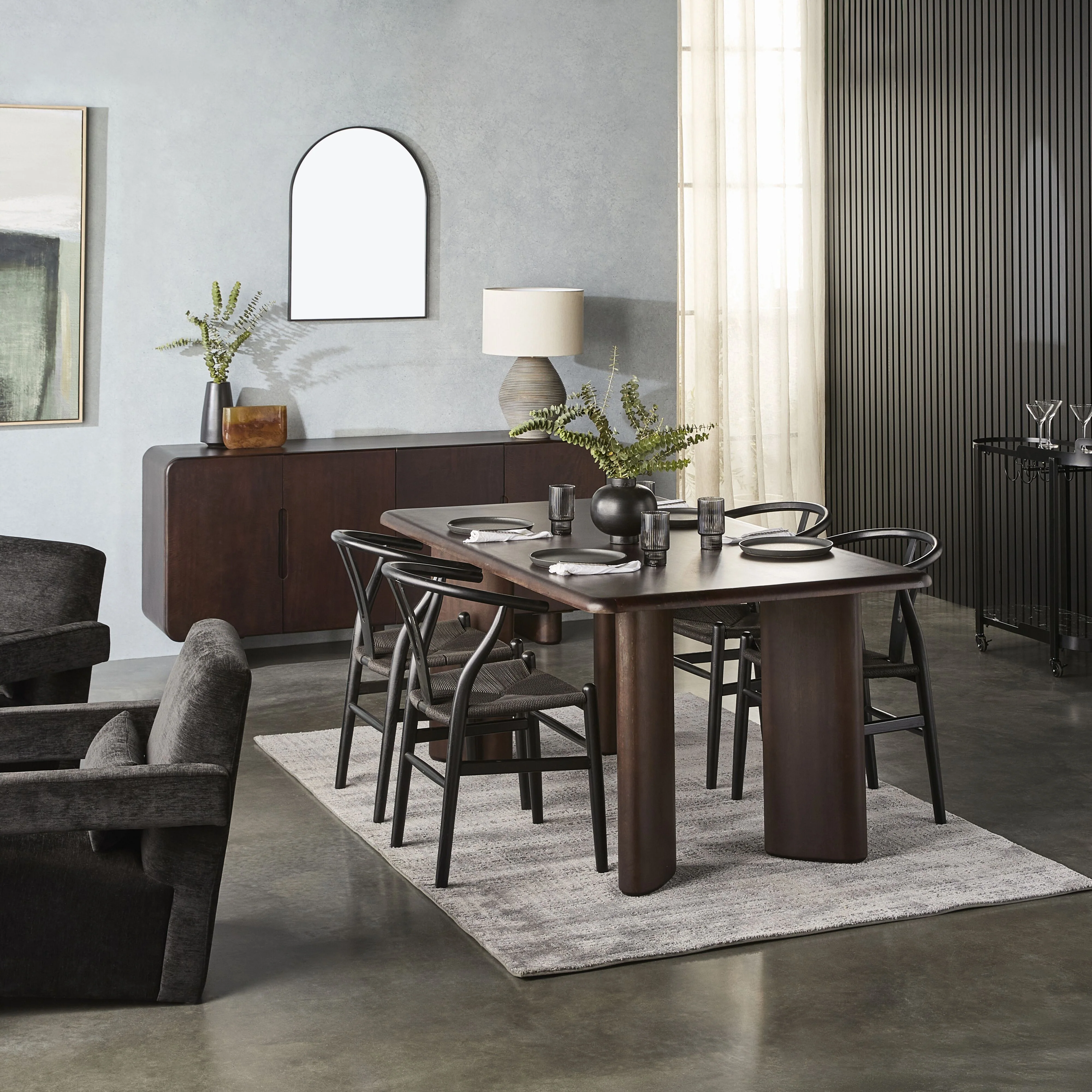 Dempsey Dining Table 180cm - Image 6