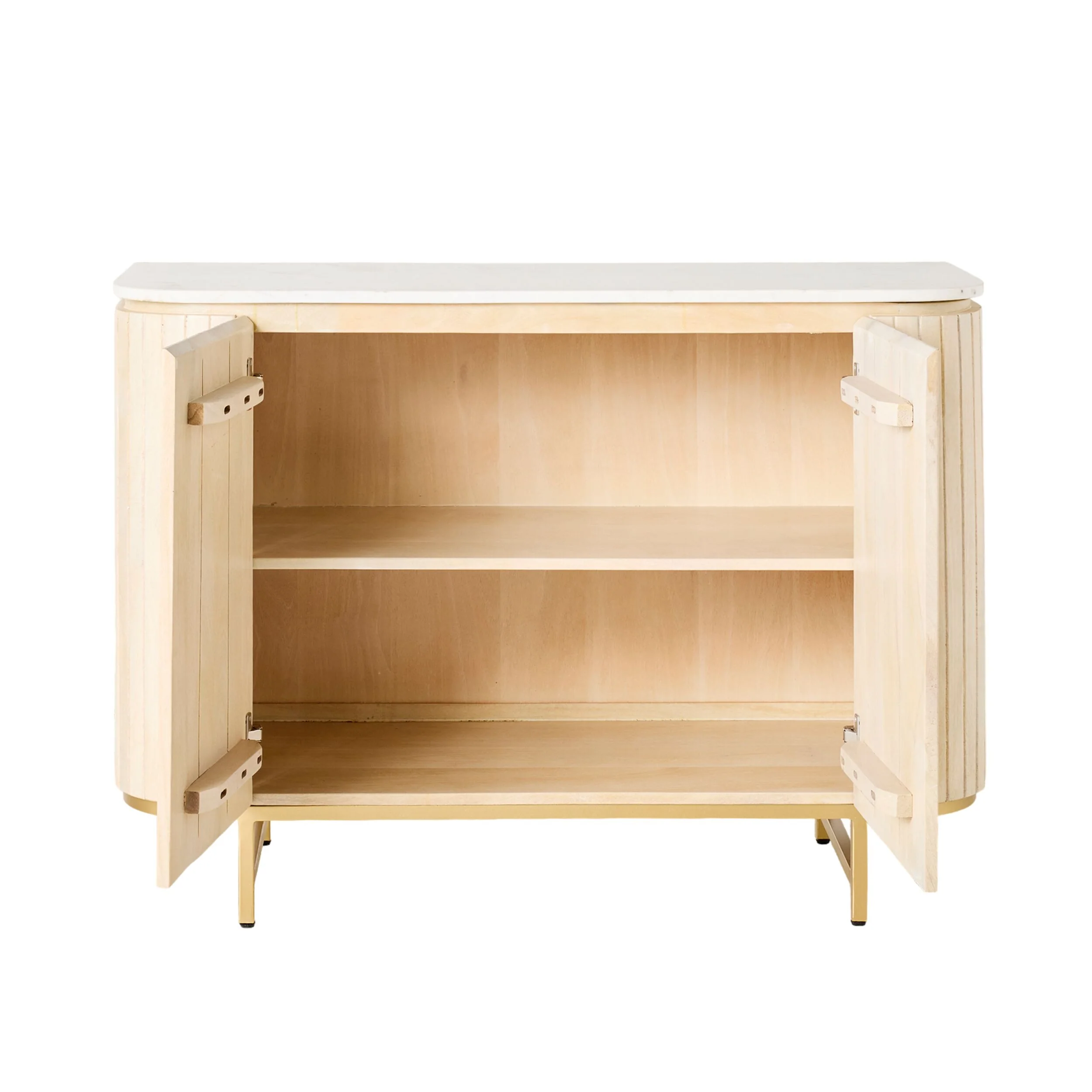 Deva 2 Door Buffet 114 x 80 x 43cm - Image 6