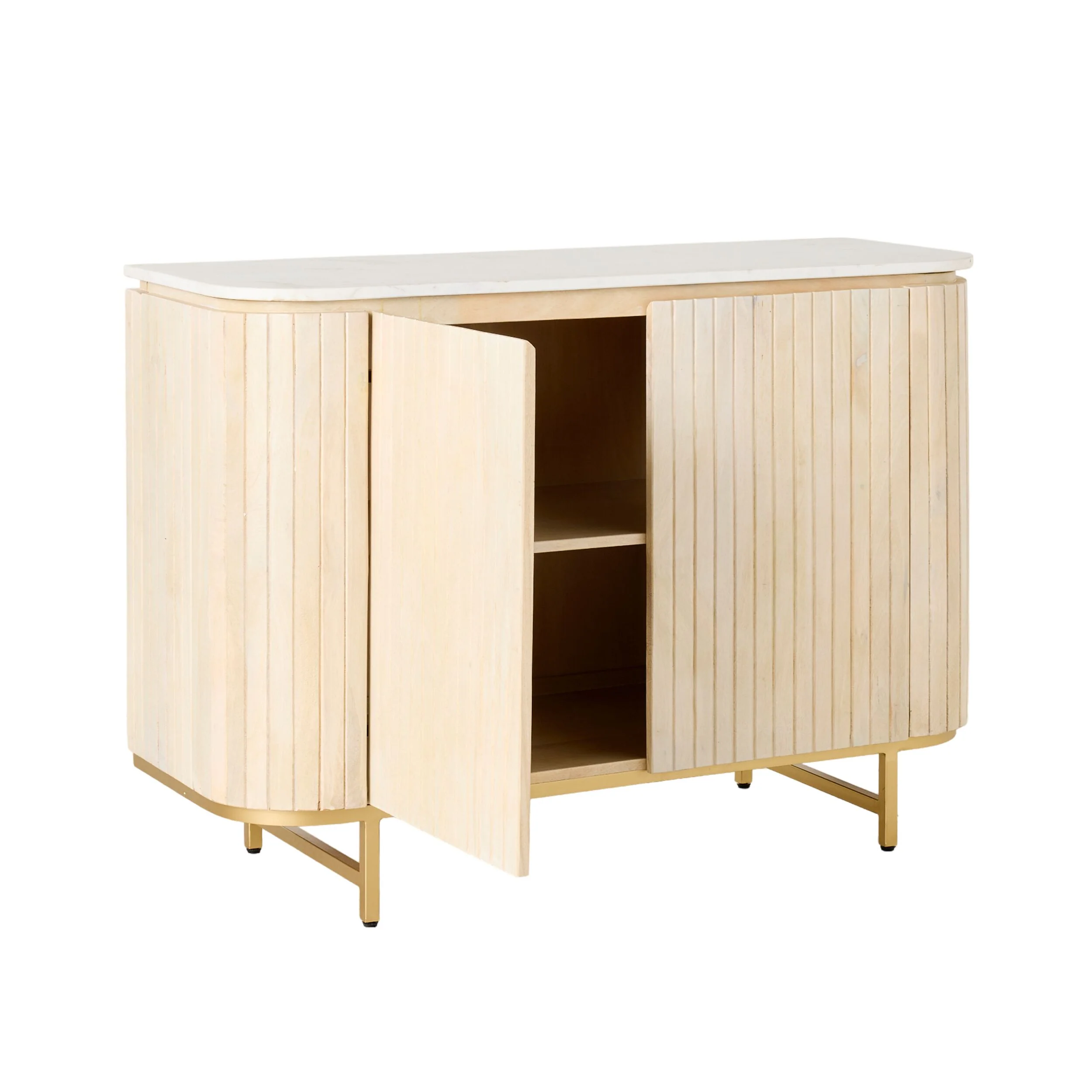 Deva 2 Door Buffet 114 x 80 x 43cm - Image 7