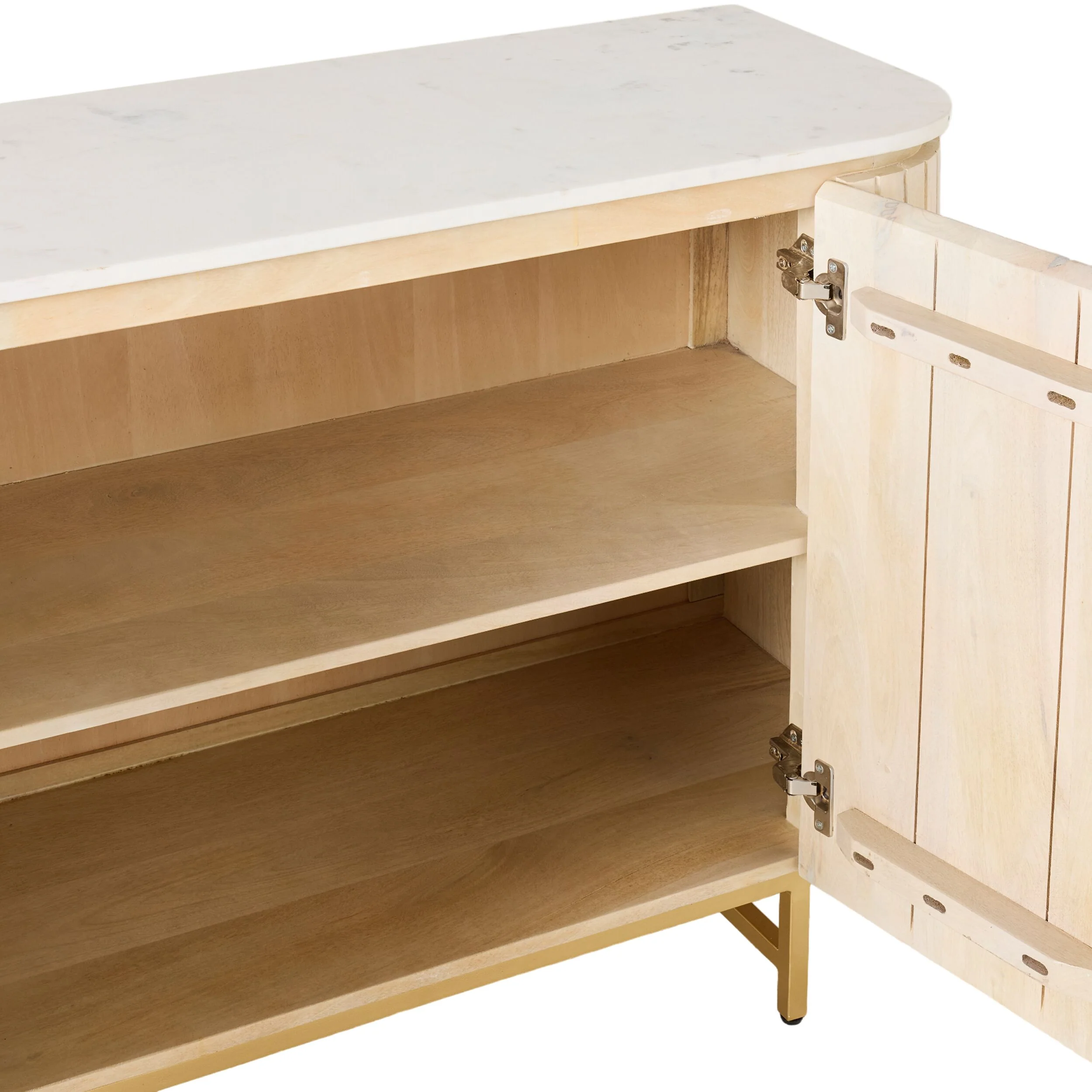 Deva 2 Door Buffet 114 x 80 x 43cm - Image 8
