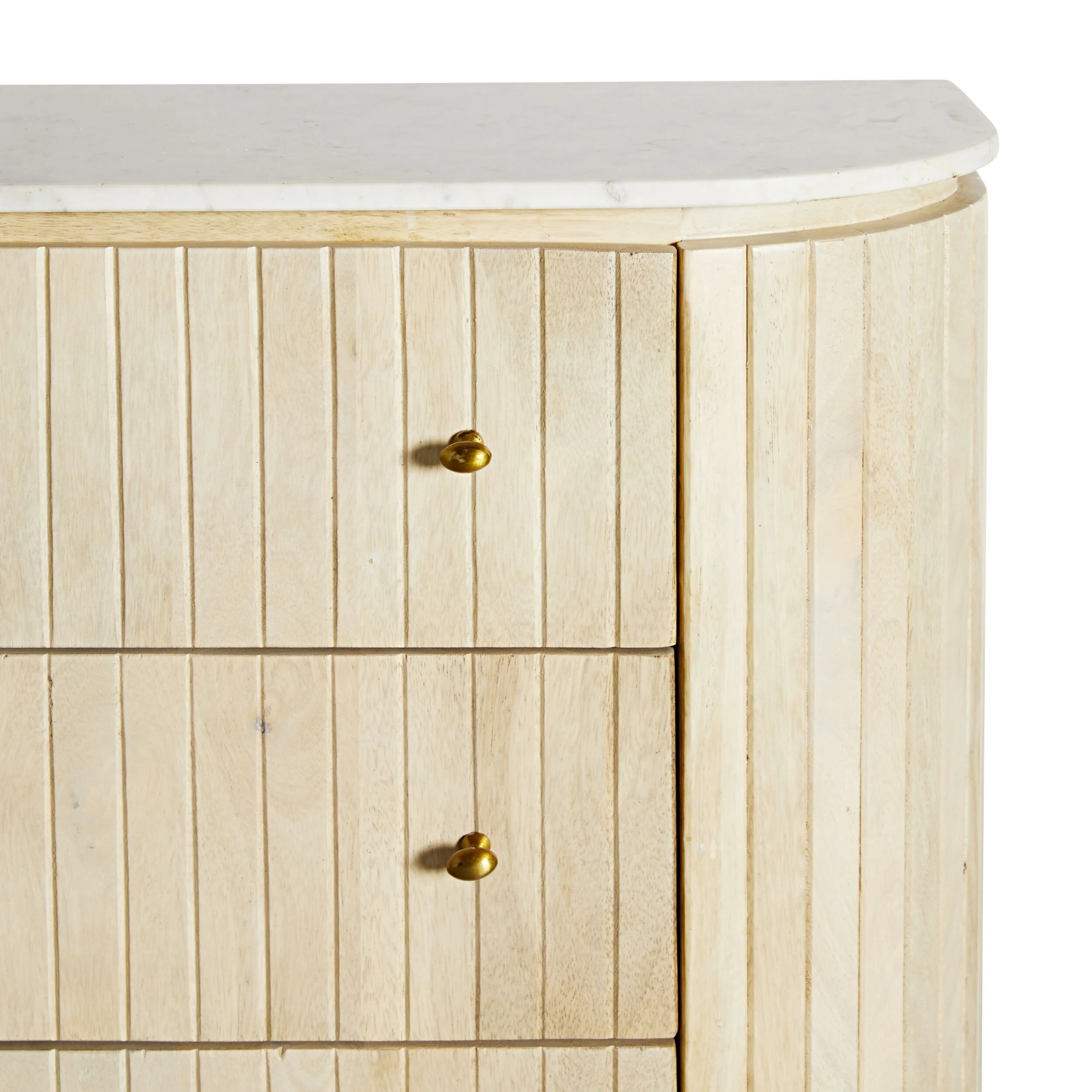 Deva 3 drawer Chest with Marble Top - Image 6