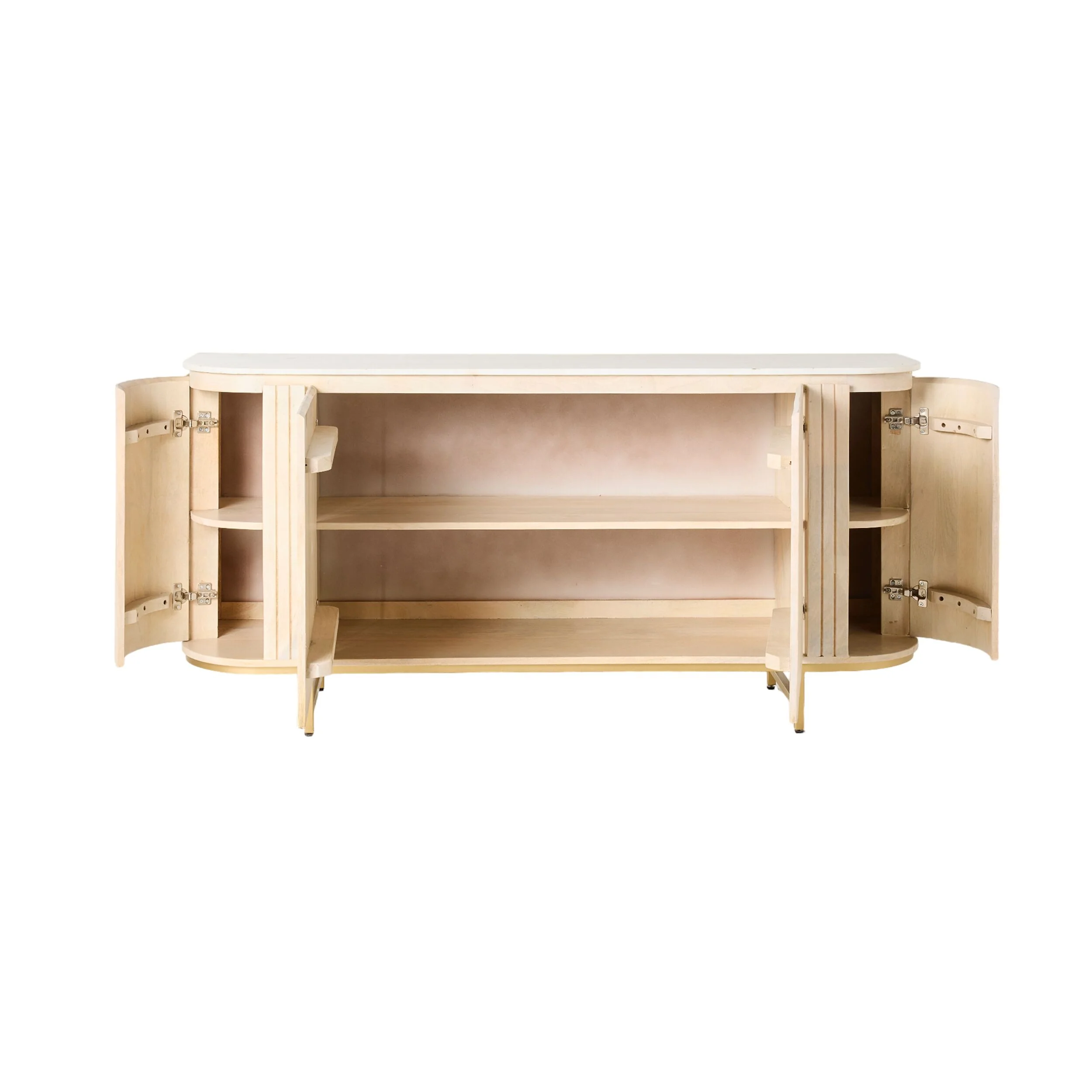 Deva 4 Door Buffet 170 x 80 x 43cm - Image 5
