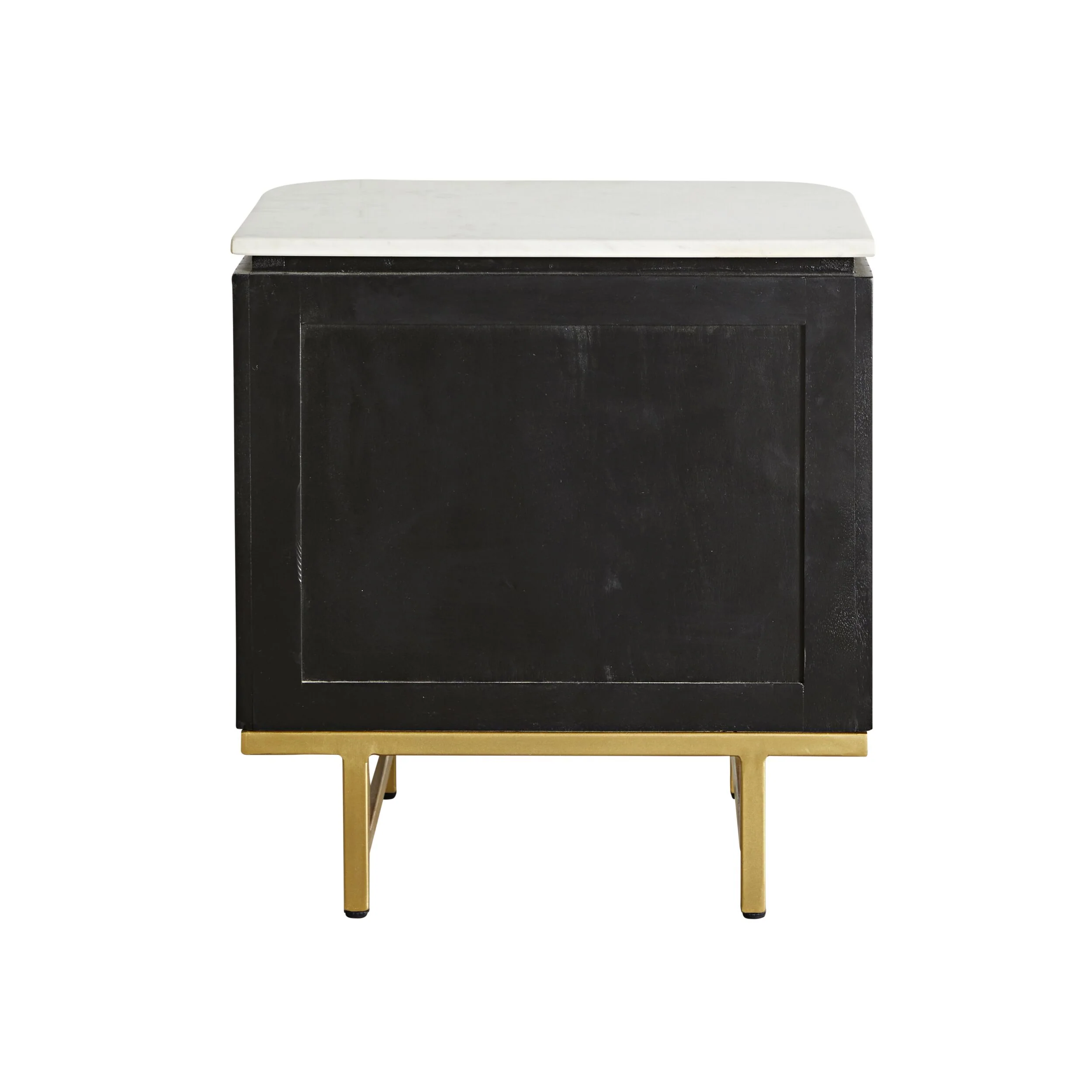 Deva Bedside with Marble Top Black - Image 4