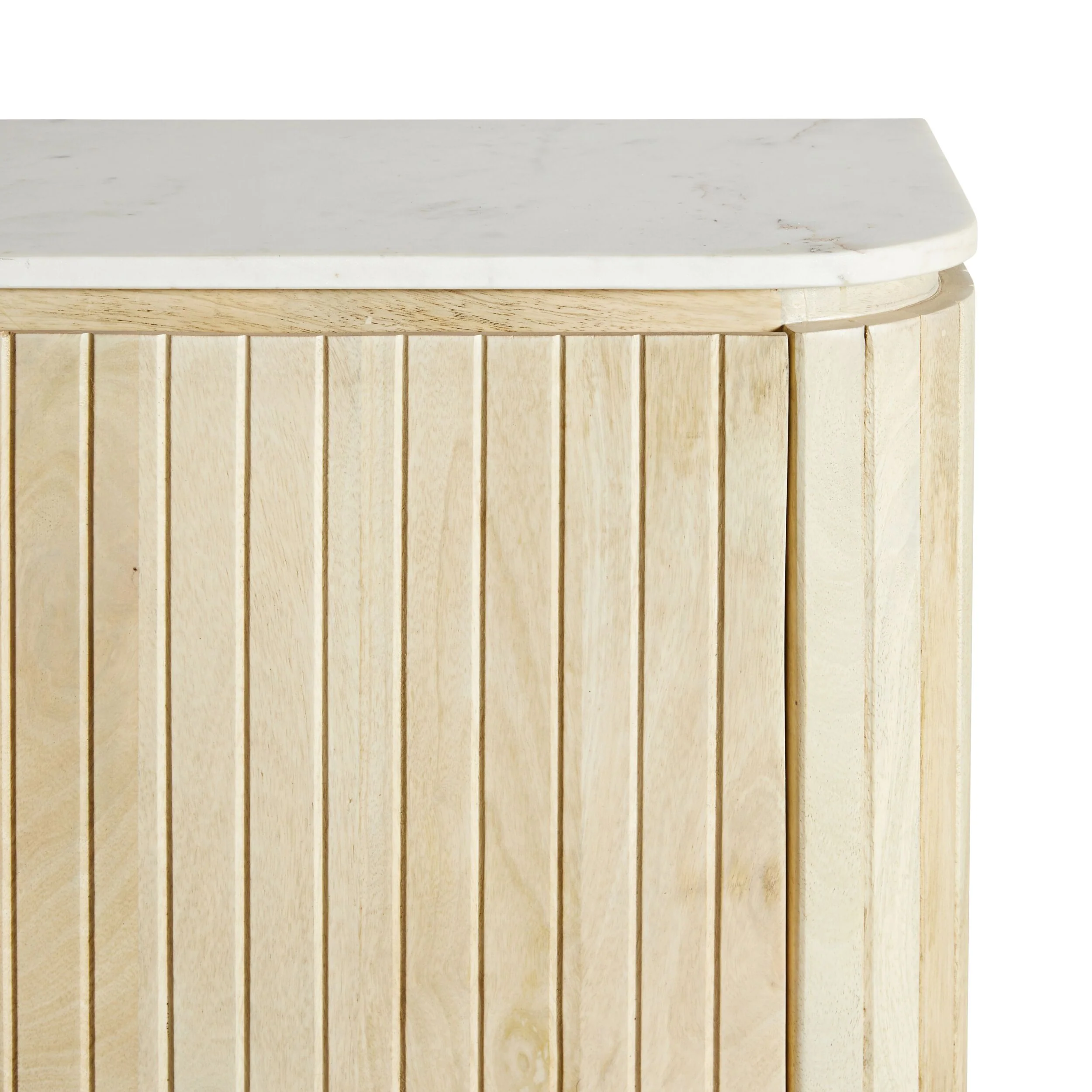 Deva Bedside with Marble Top Natural - Image 6
