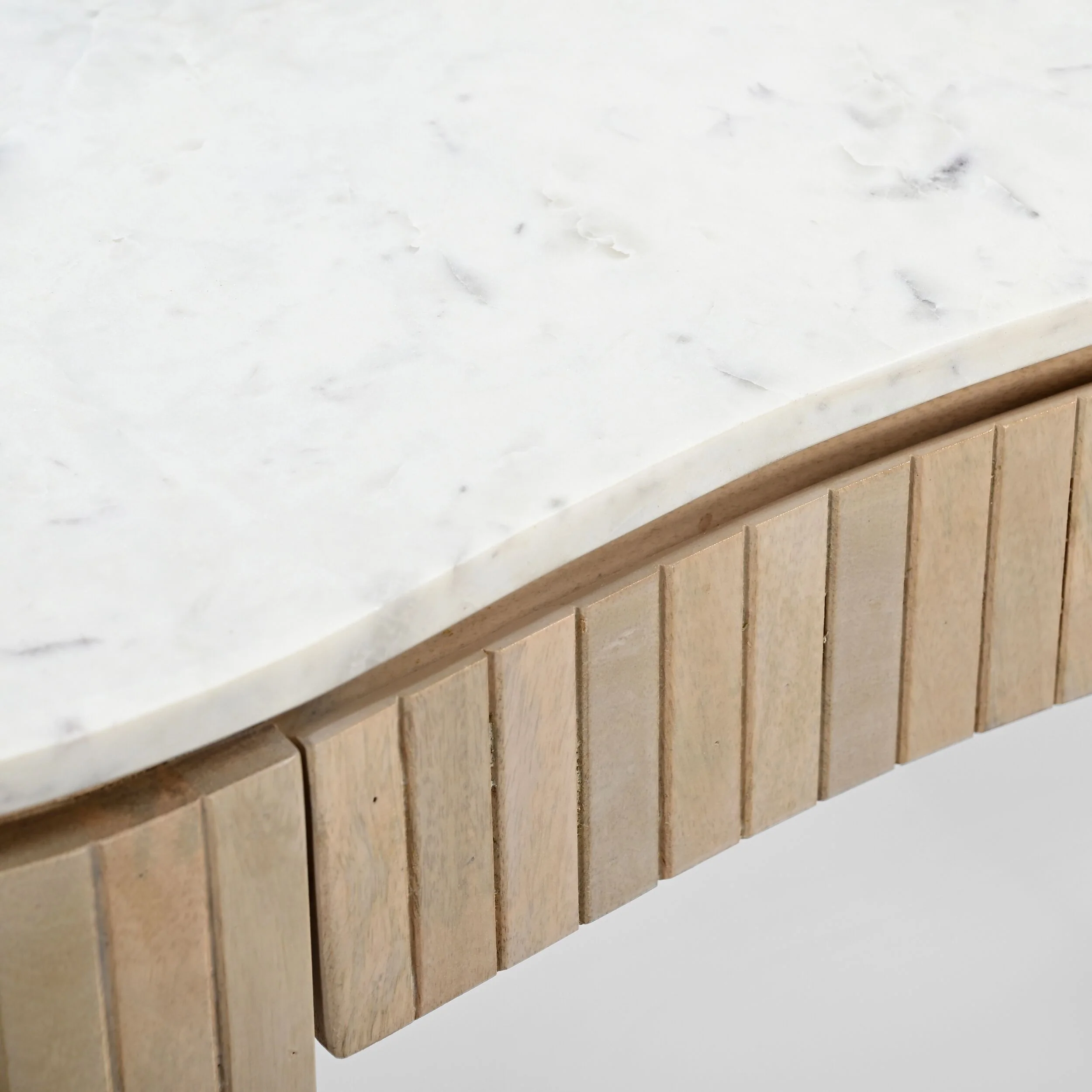 Deva Double Pedestal Desk Natural - Image 5