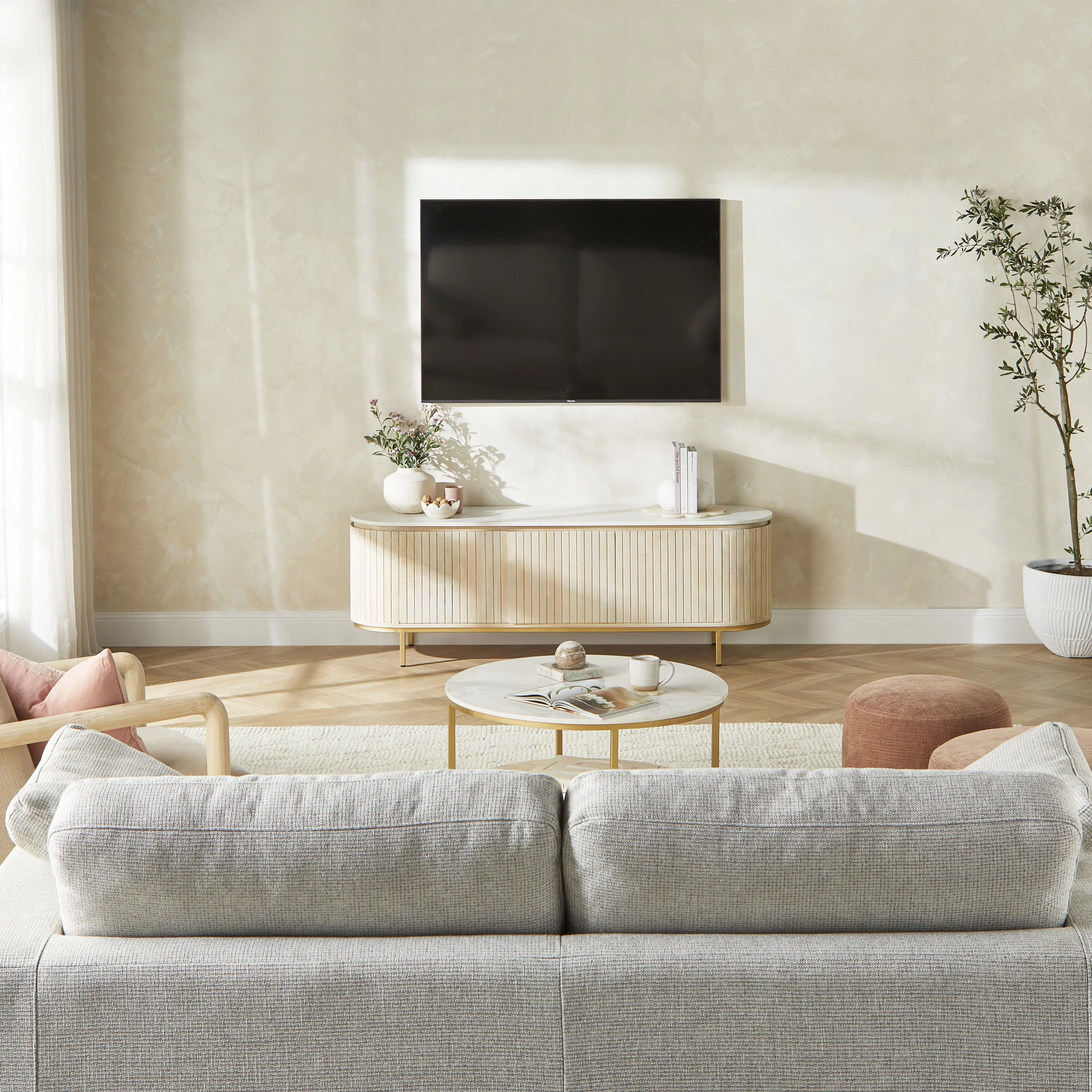Deva Entertainment Unit 170 x 57 x 43cm - Image 8