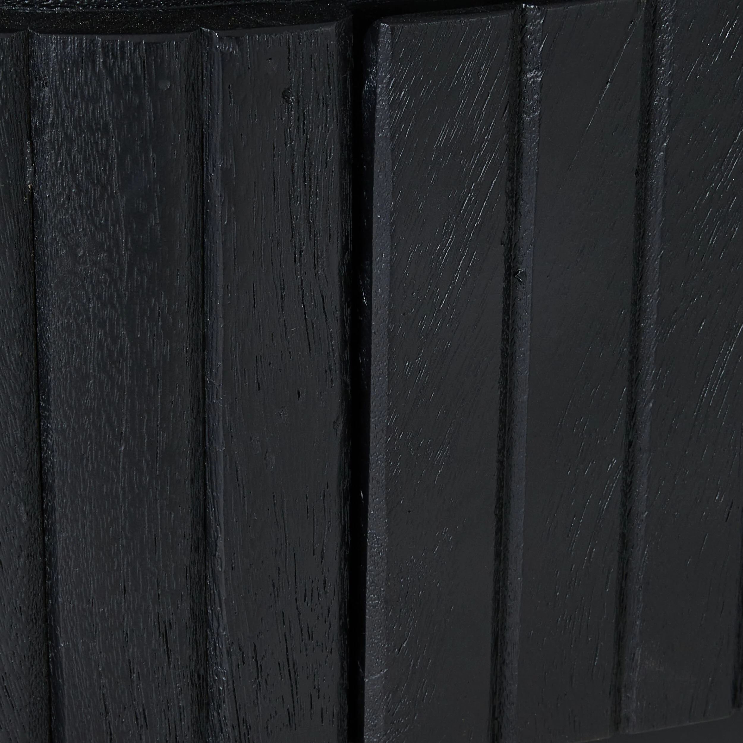Deva Large 3 drawer Desk Black - Image 8