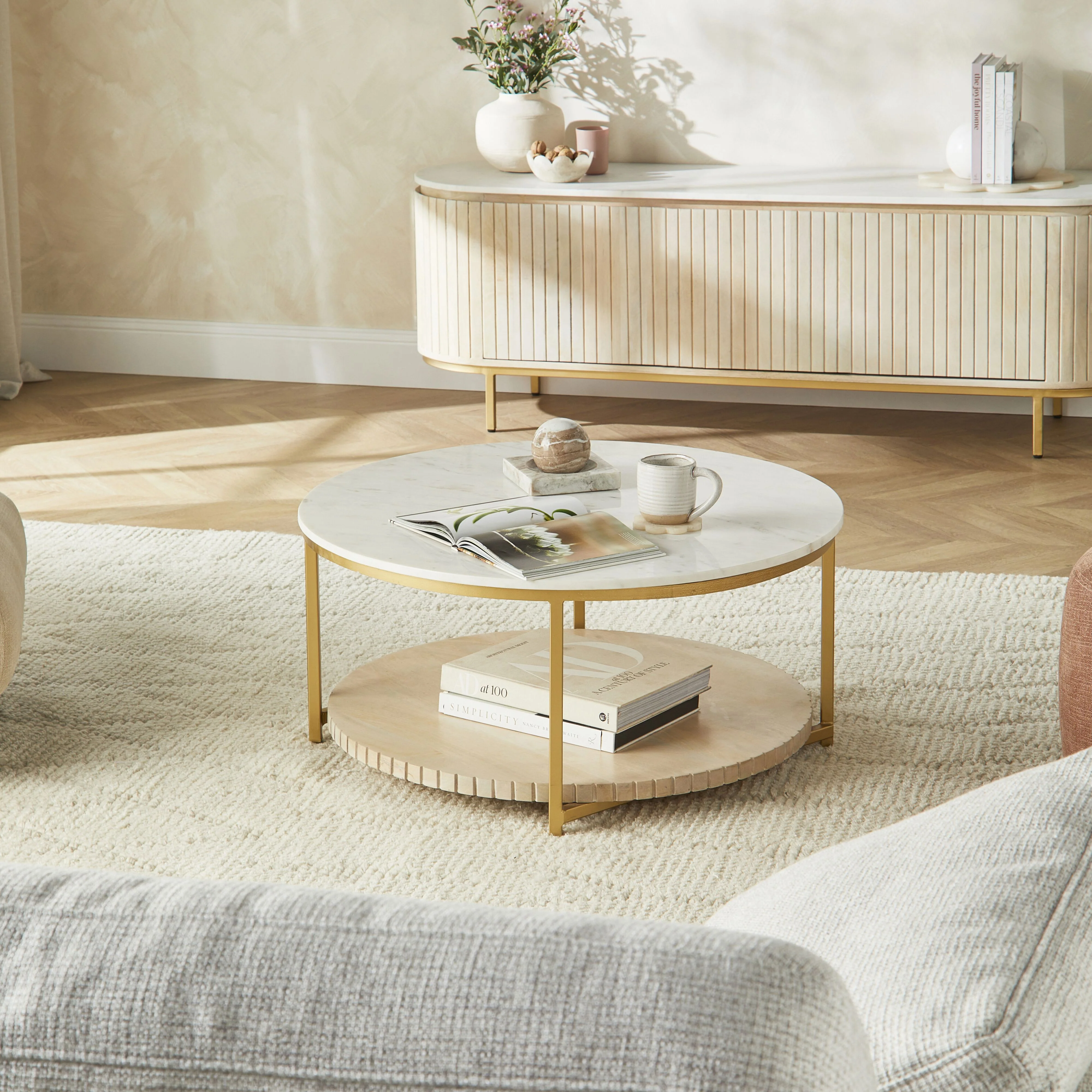 Deva Round Coffee Table - Image 9