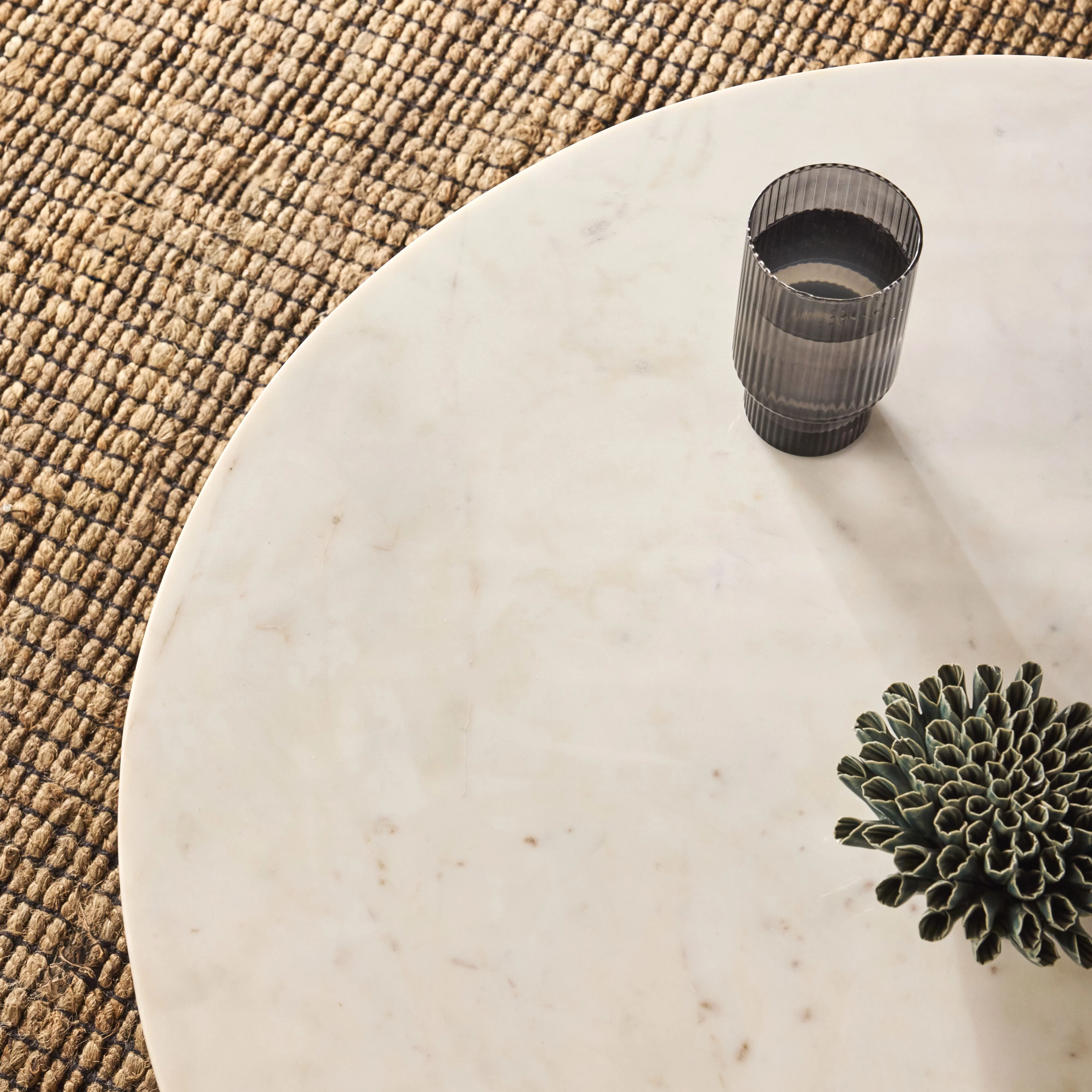 Deva Round Coffee Table Black - Image 8