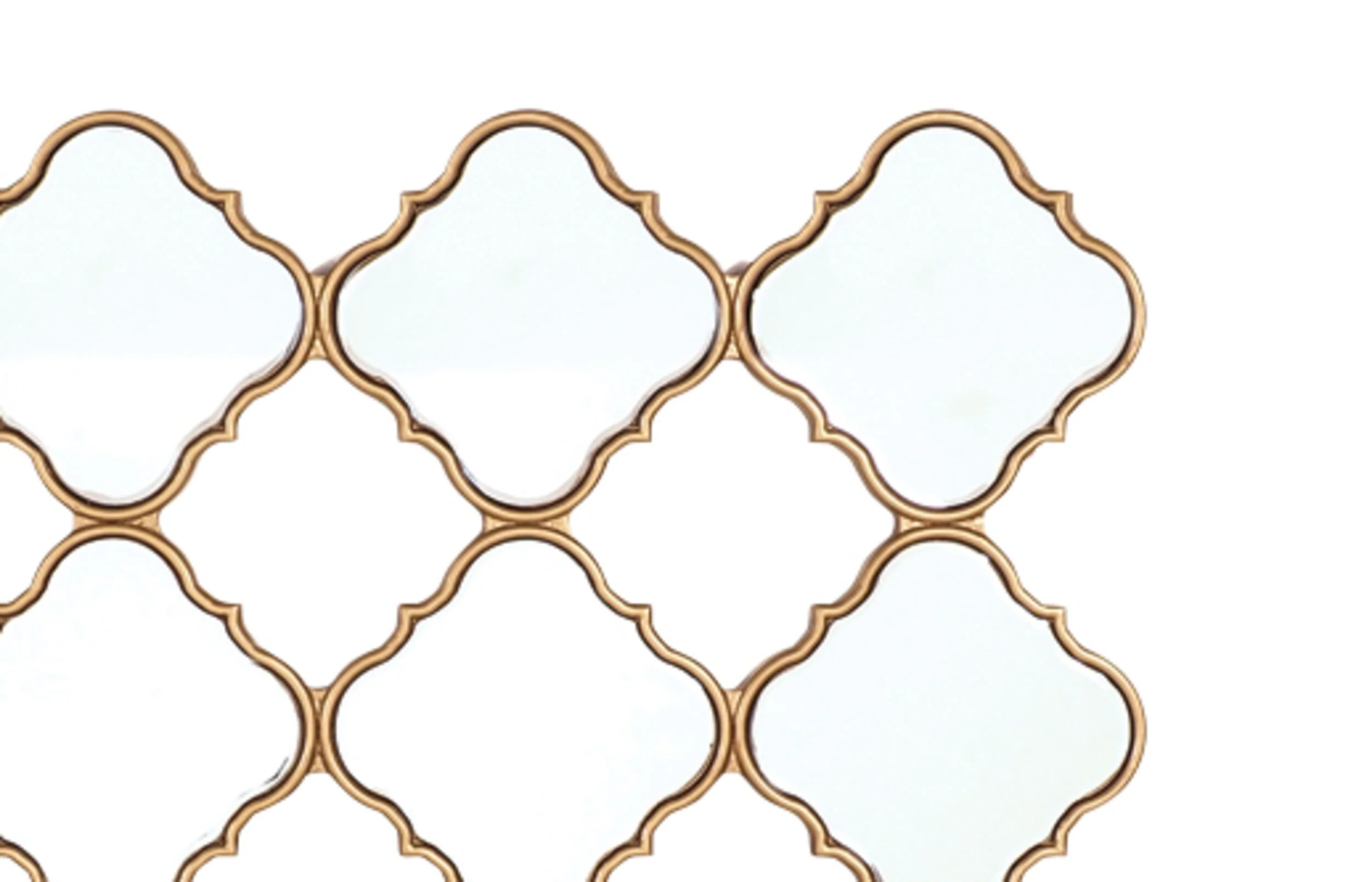 Diamond Lustre Mirrored Wall Decoration 120x80x2cm - Image 2