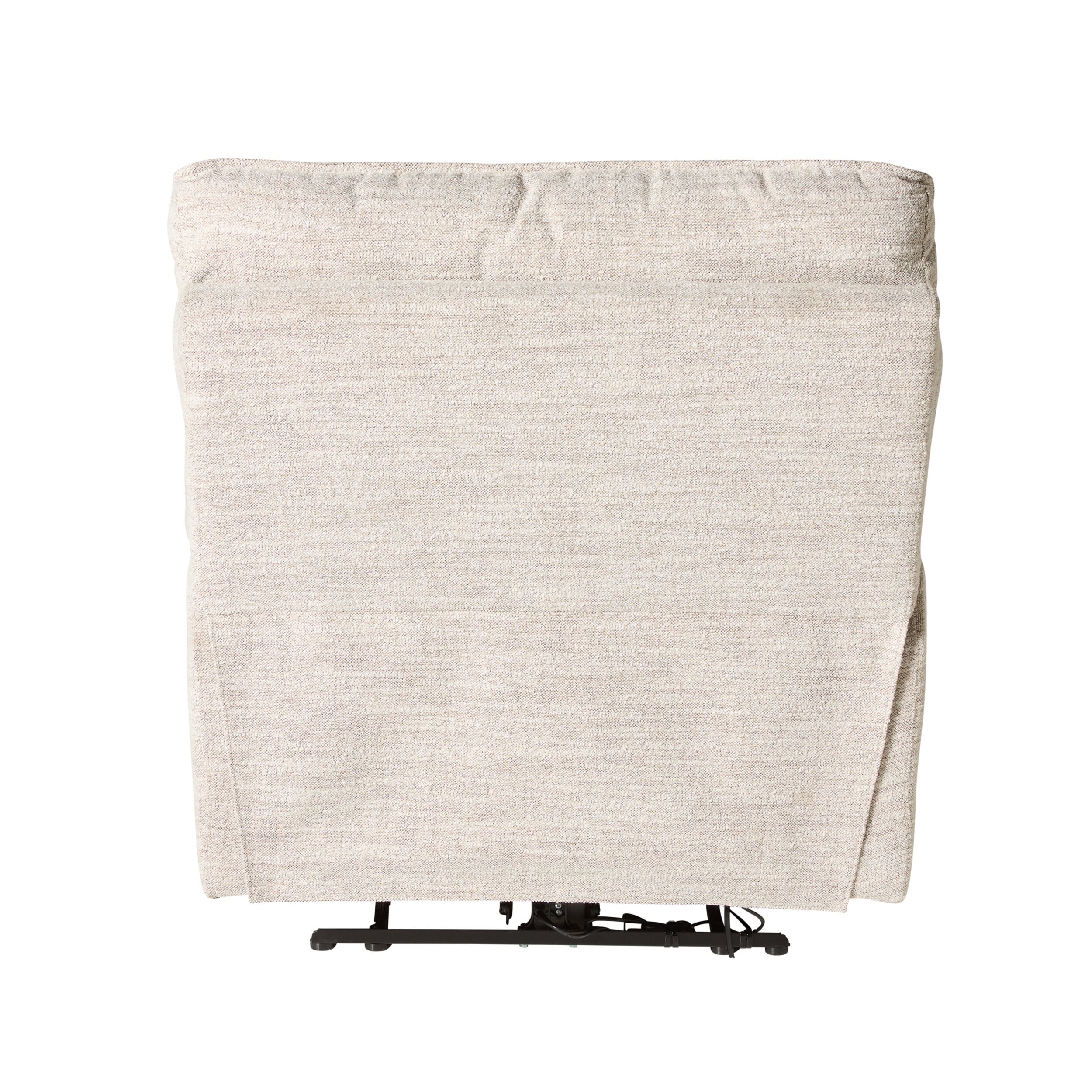 Dillon 1 Seater Recliner Natural Textured Slub - Image 6