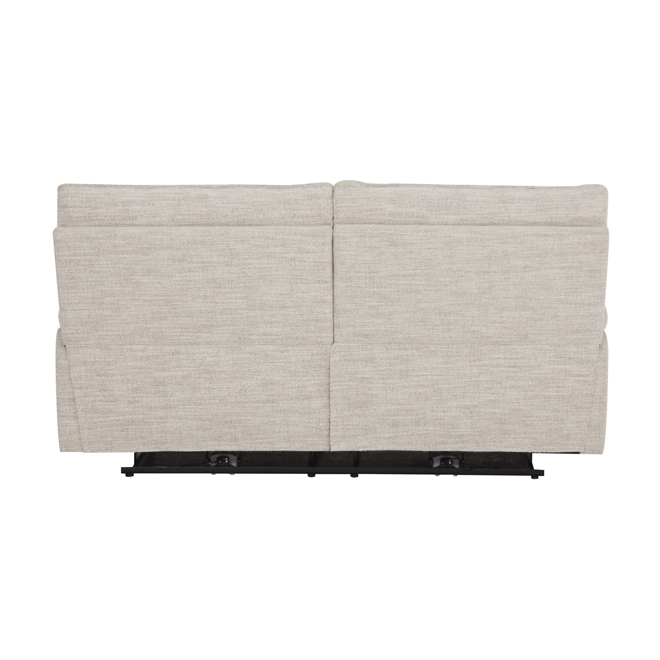 Dillon 3 Seater Recliner Natural Textured Slub - Image 6