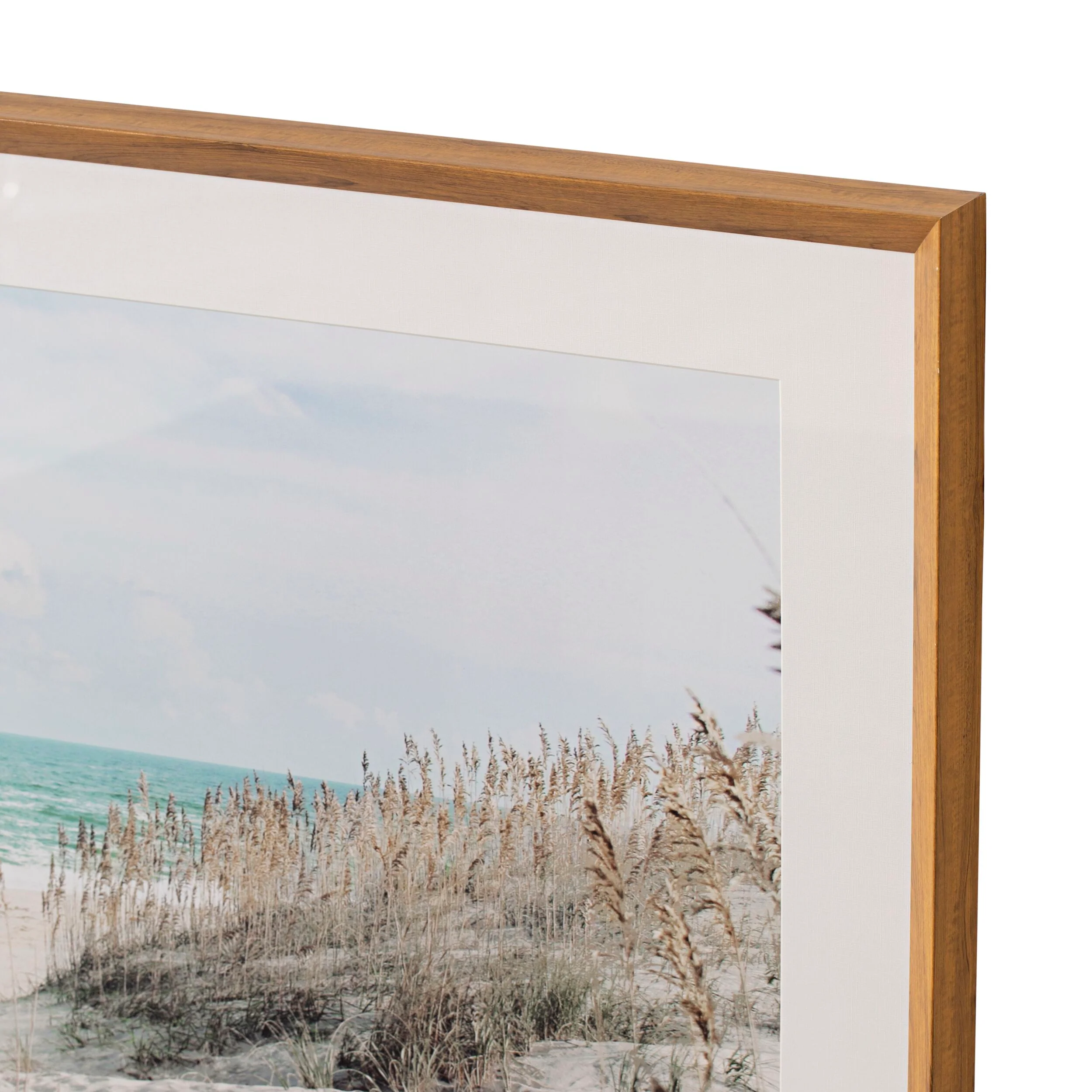 Doorway To The Sea Glass Framed Print 120x80cm - Image 3