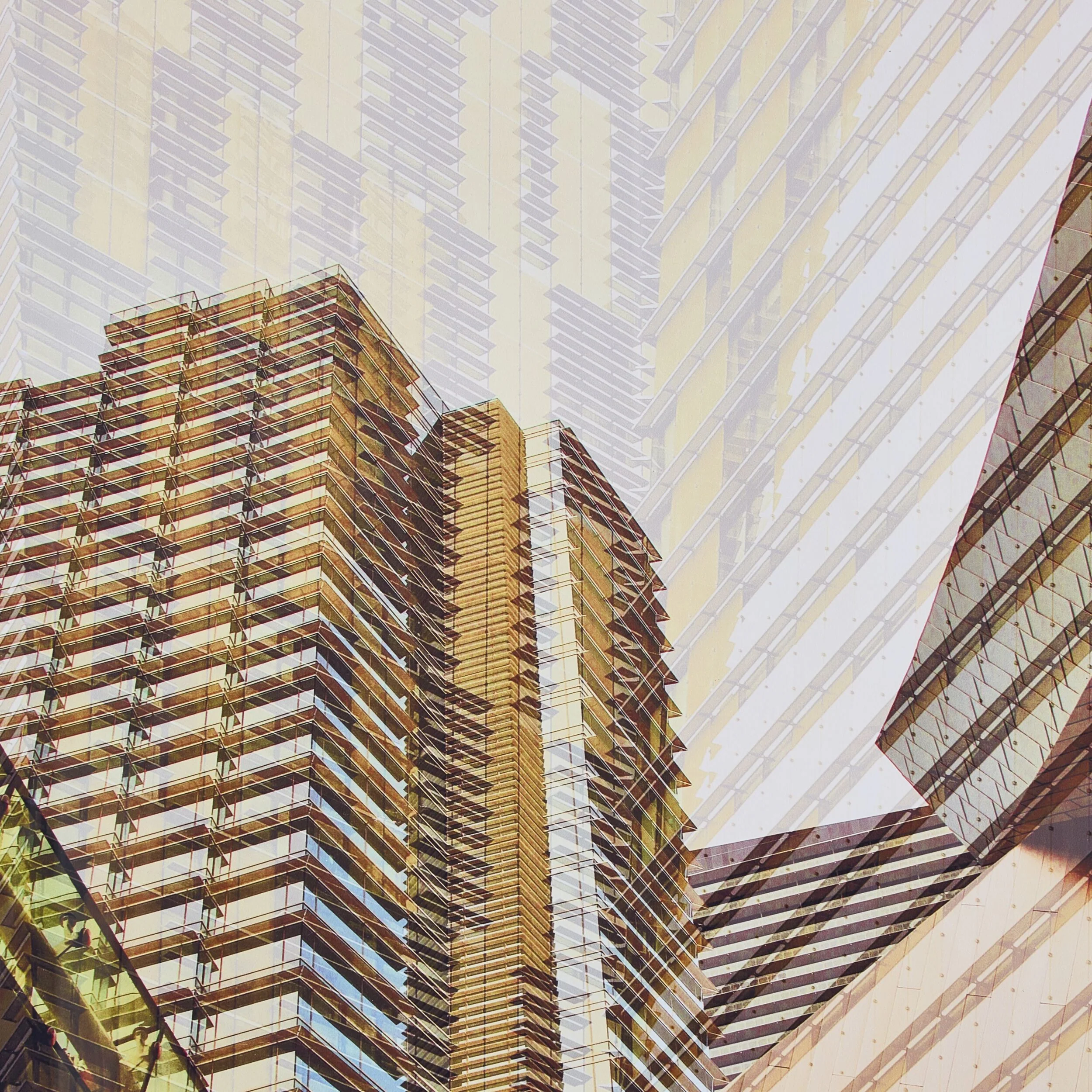 Double Take II Glass Framed Print 60x90cm - Image 2