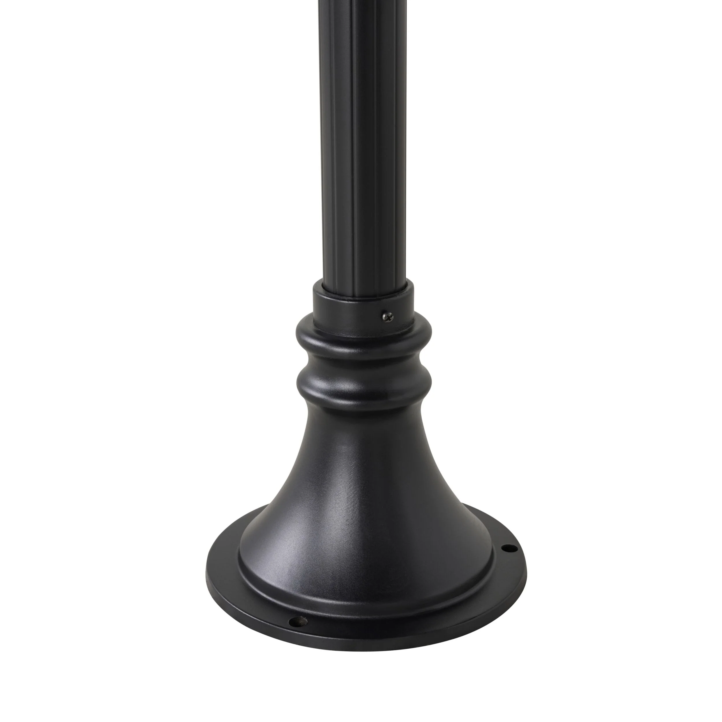 Dover 3 Light Exterior Lamp Post Black 200cm - Image 4
