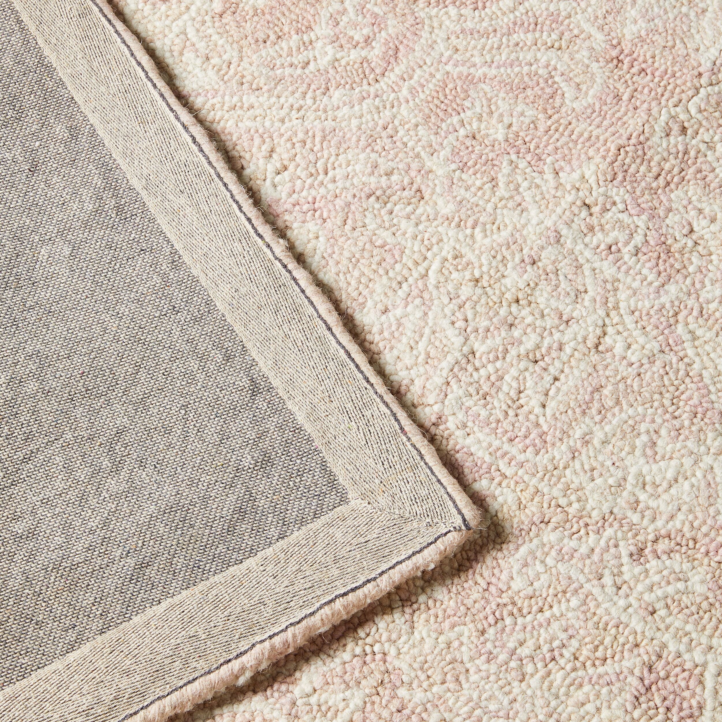 Dreamtime Floral Blush Pink Rug 300x240cm - Image 3