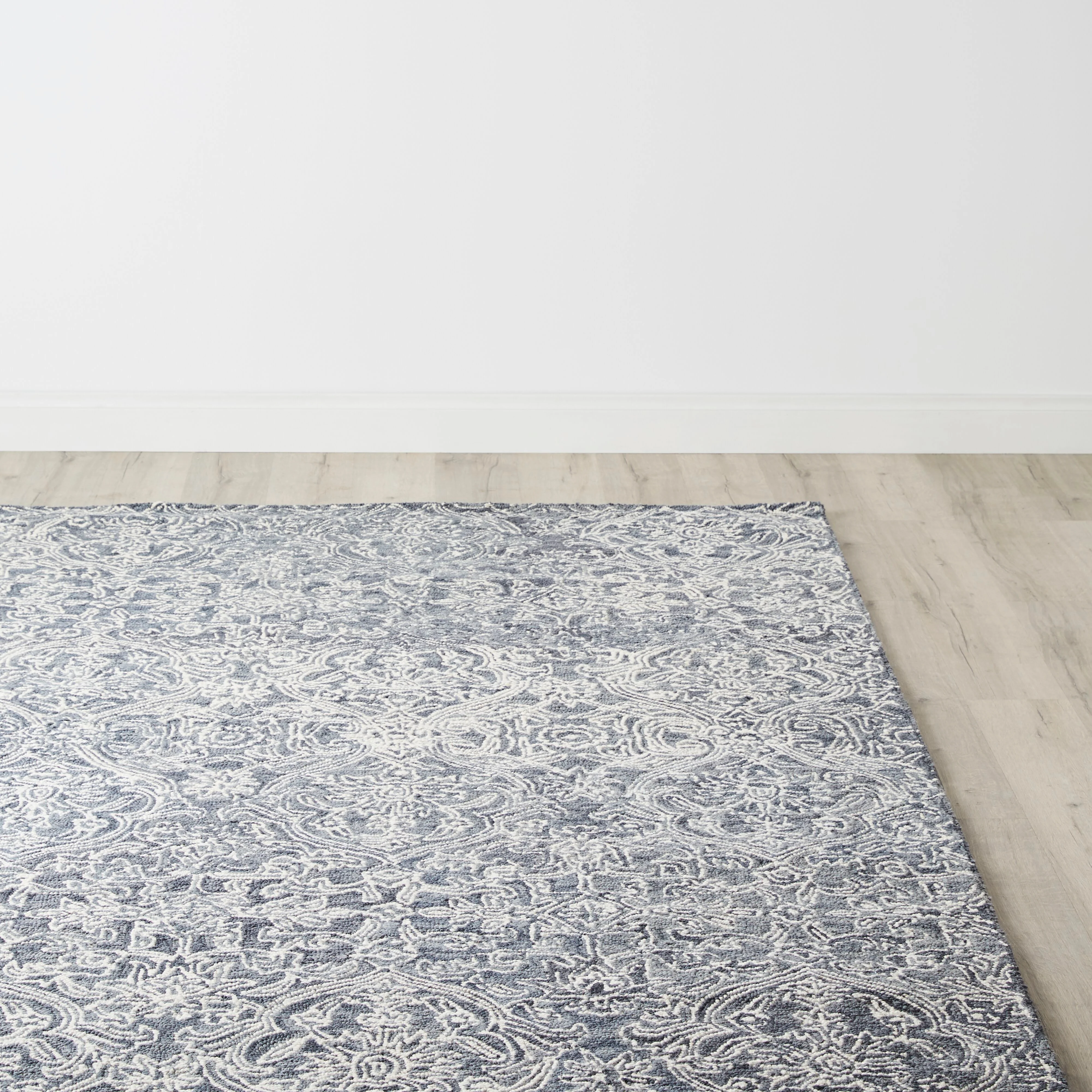 Dreamtime Floral Hand Tufted Micro Loop Pile Wool Rug 300x240cm - Image 2