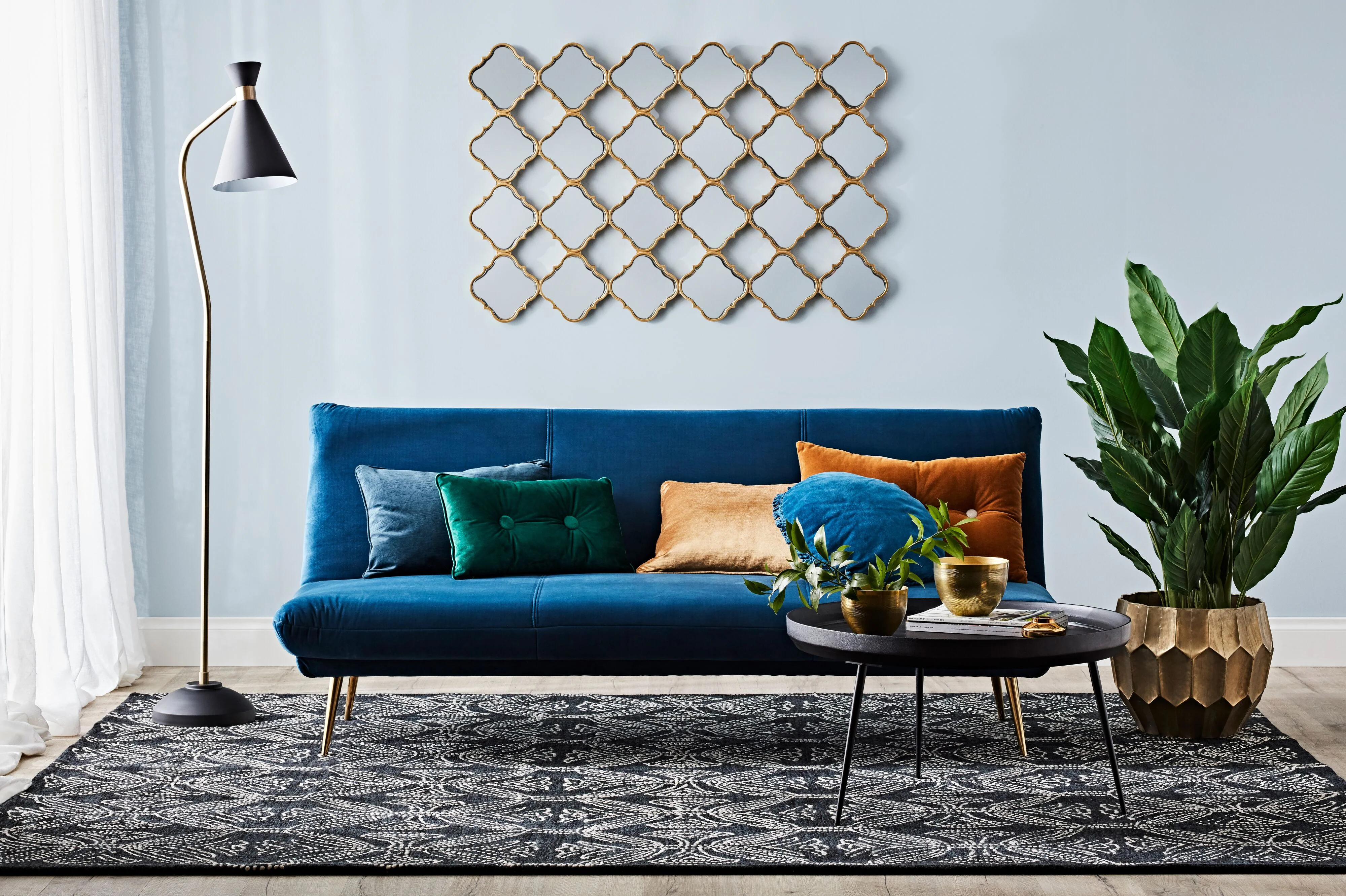 Dreamtime Hand Tufted Wool Black & White Rug 300x240cm - Image 4