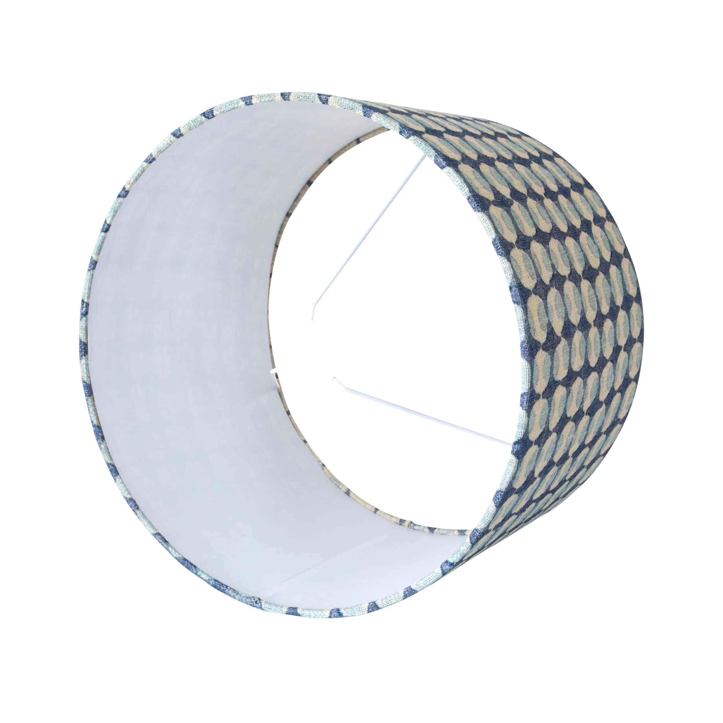 Drum Shade Blue 45x30cm - Image 2