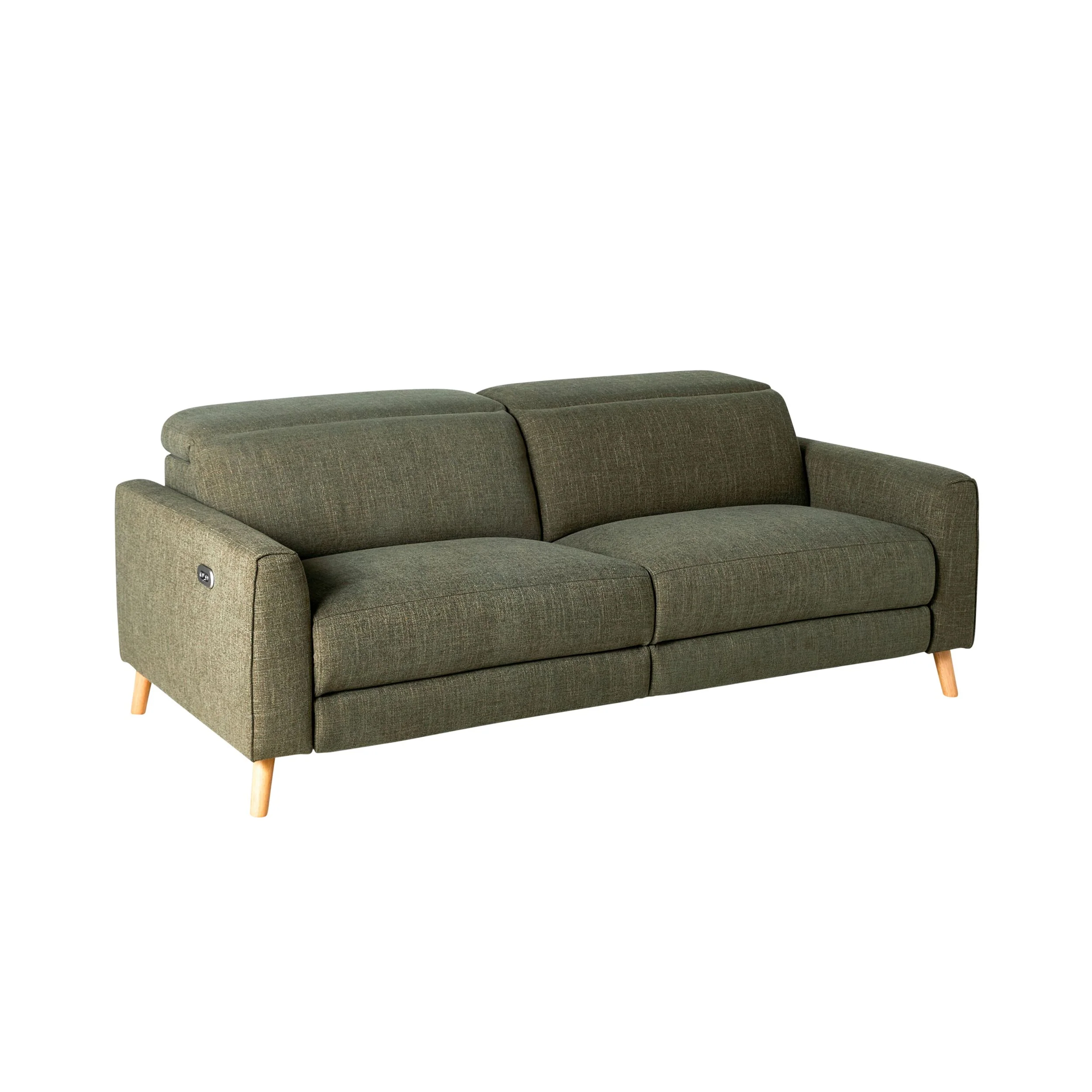 Dunaway 2 Seater Recliner Sofa Daintree Green - Image 2
